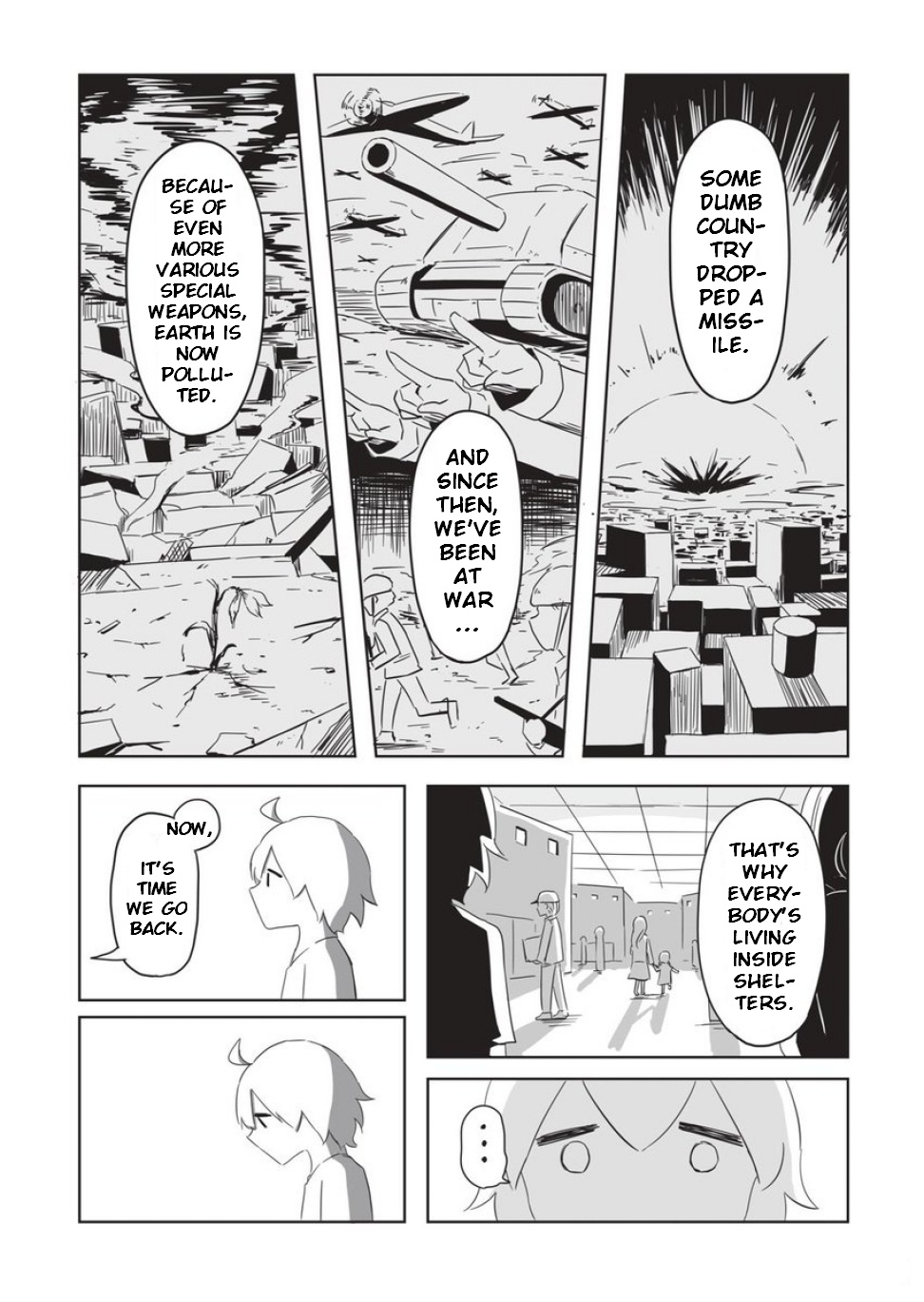 Yasashisa Ippai no Tsuchi no Ue de Seperated by Death 第23页