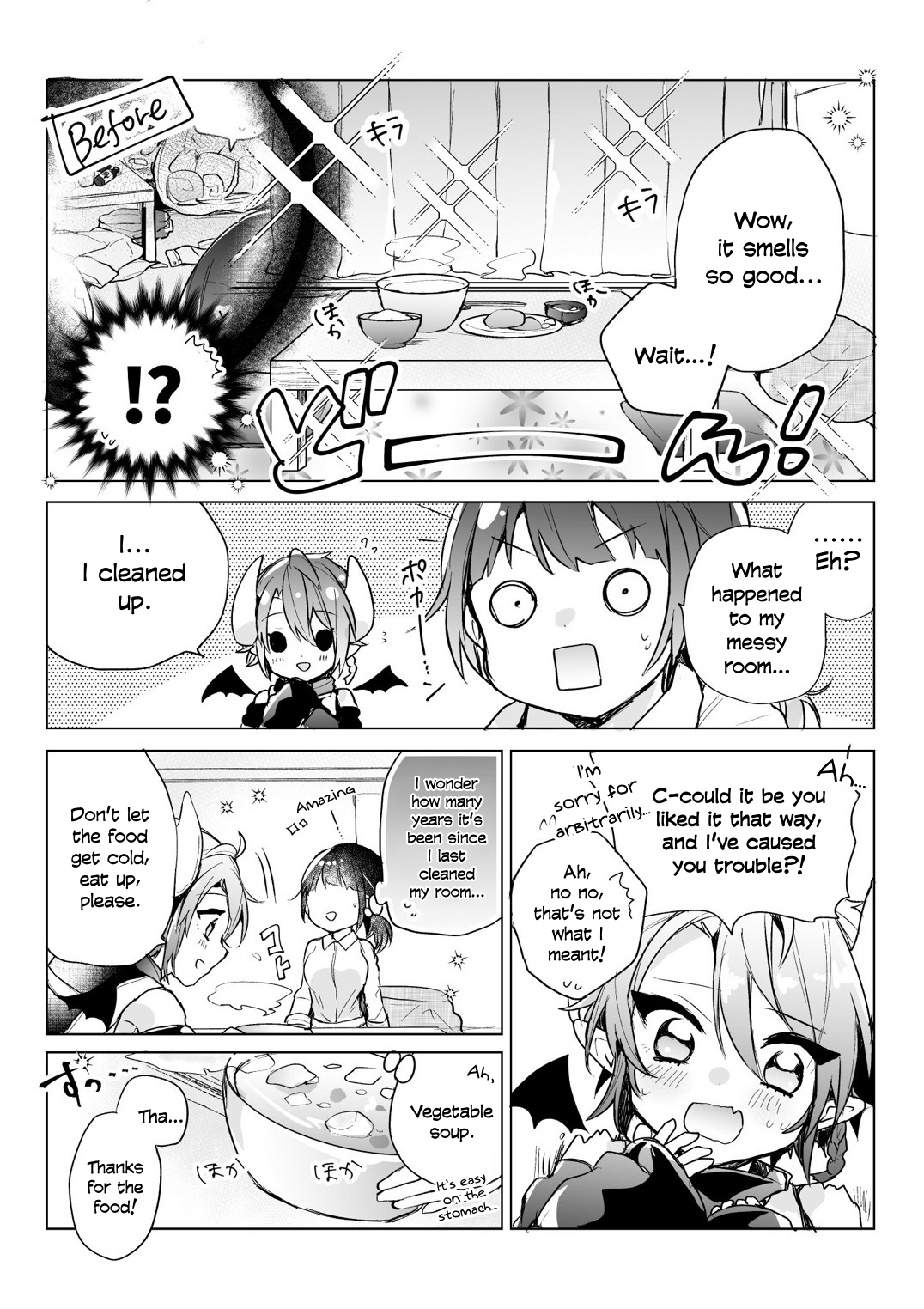 Shachiku OL to Akuma Shota The corporate slave wanted to destroy her black company, so, she summoned a demon, but he’s so kind it hurts 第2页