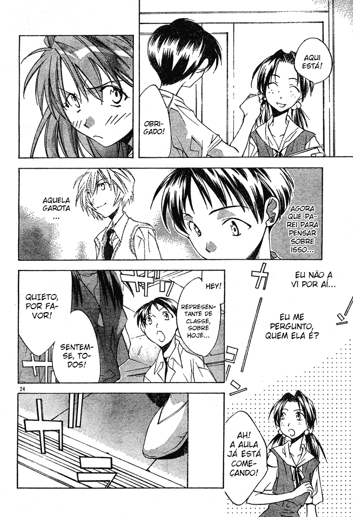 Neon Genesis Evangelion: Angelic Days A estudante transferida 第34页
