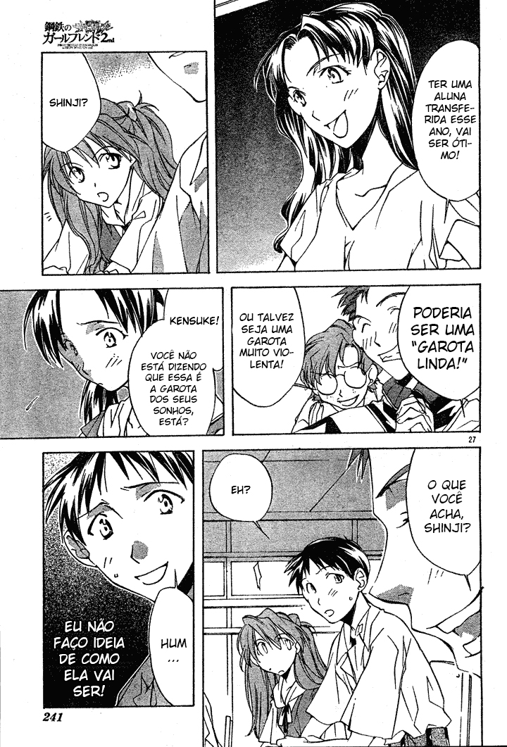 Neon Genesis Evangelion: Angelic Days A estudante transferida 第37页