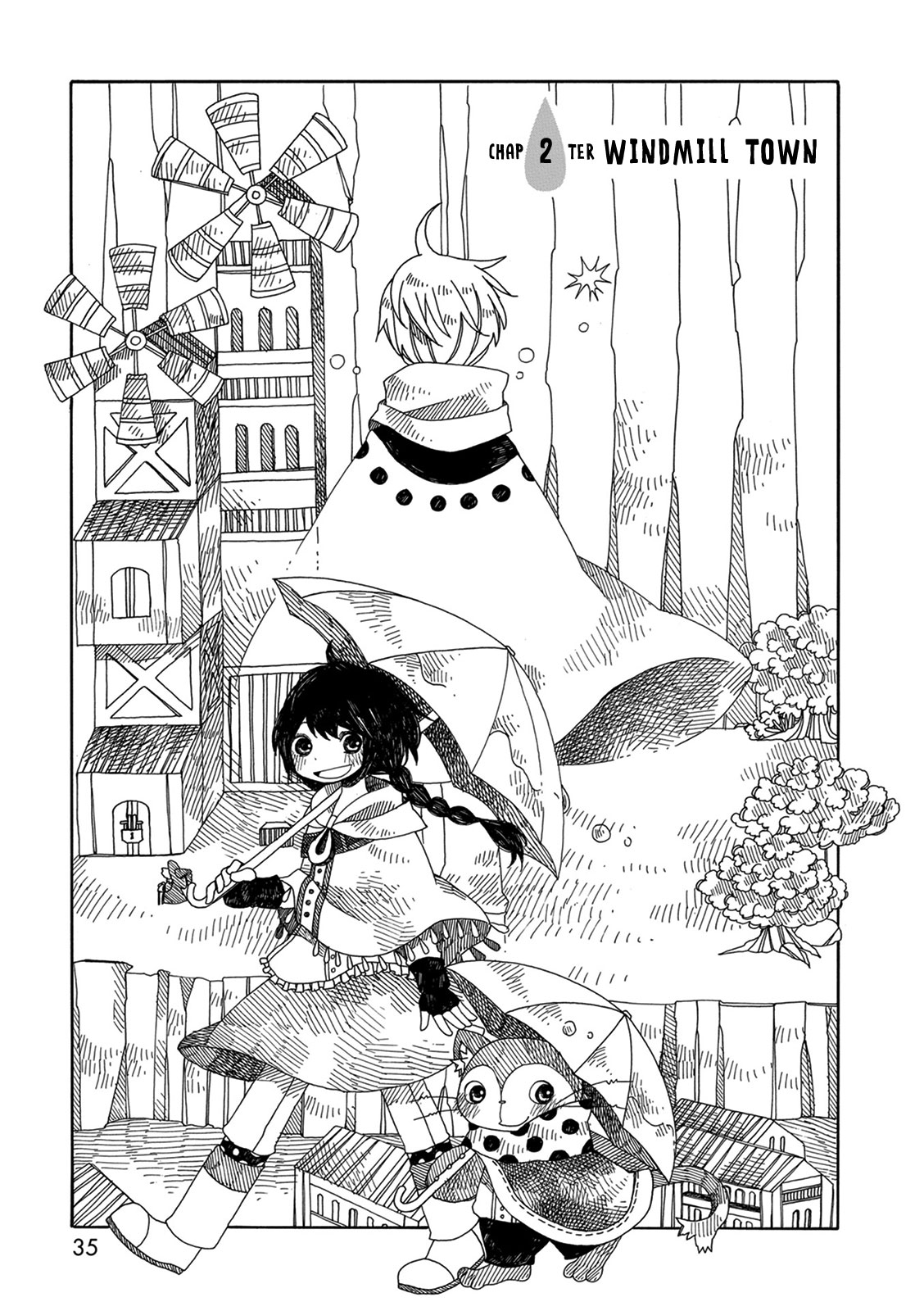 Ame to Hare no Kaze no Tabi Windmill Town 第4页
