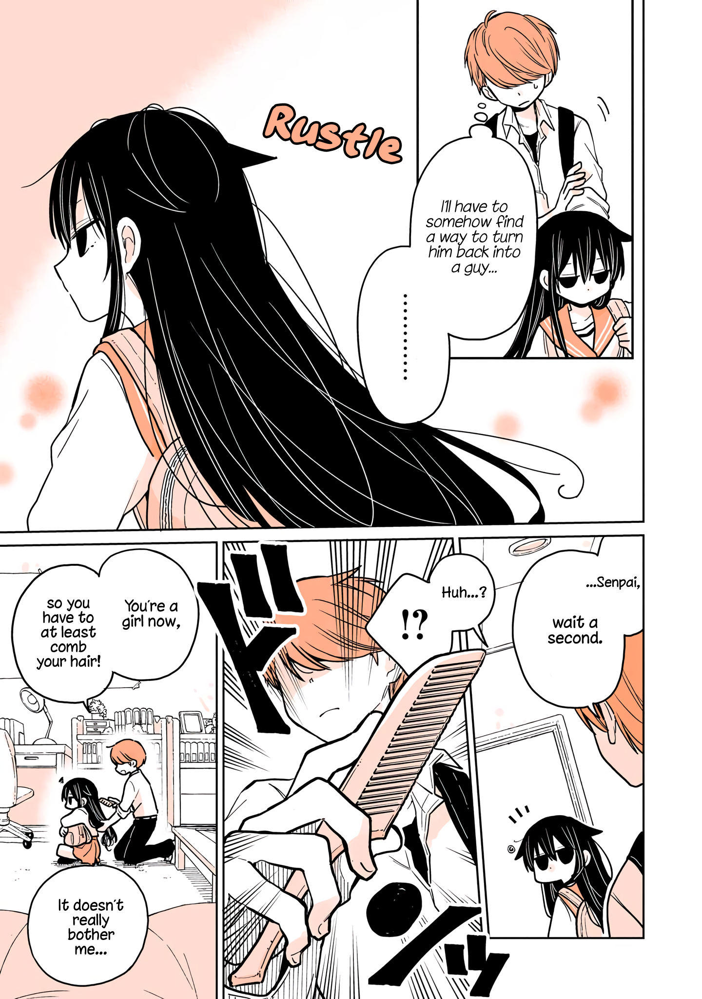 Mendokusagari Danshi ga Asa Okitara Onnanoko ni Natteita Hanashi Vol. 1 Ch. 2 第12页