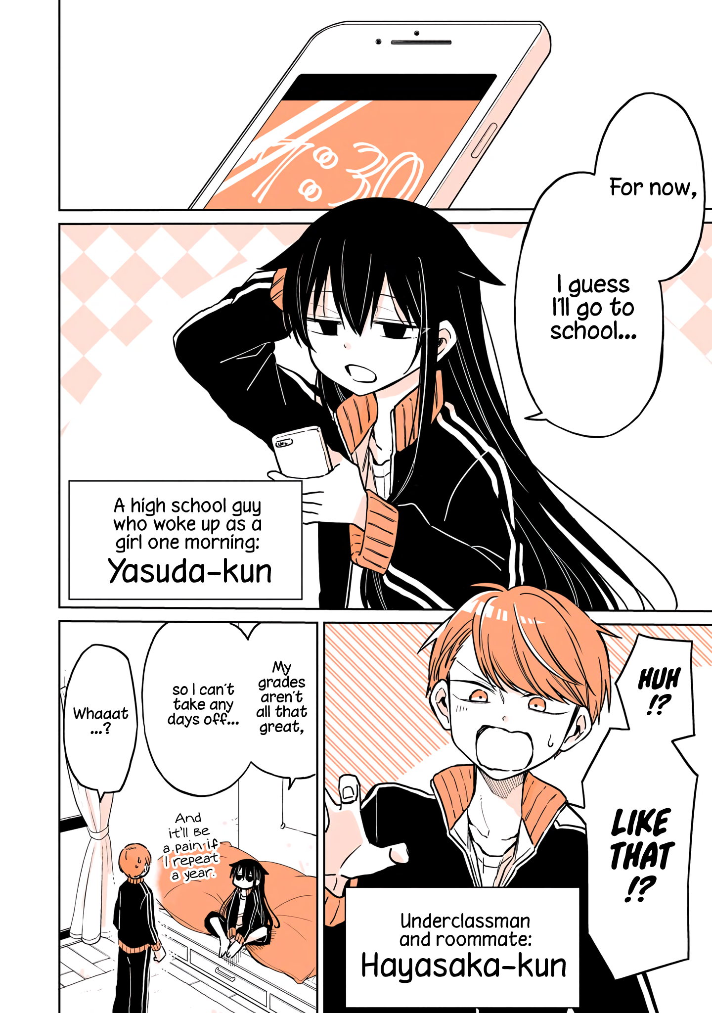 Mendokusagari Danshi ga Asa Okitara Onnanoko ni Natteita Hanashi Vol. 1 Ch. 2 第3页