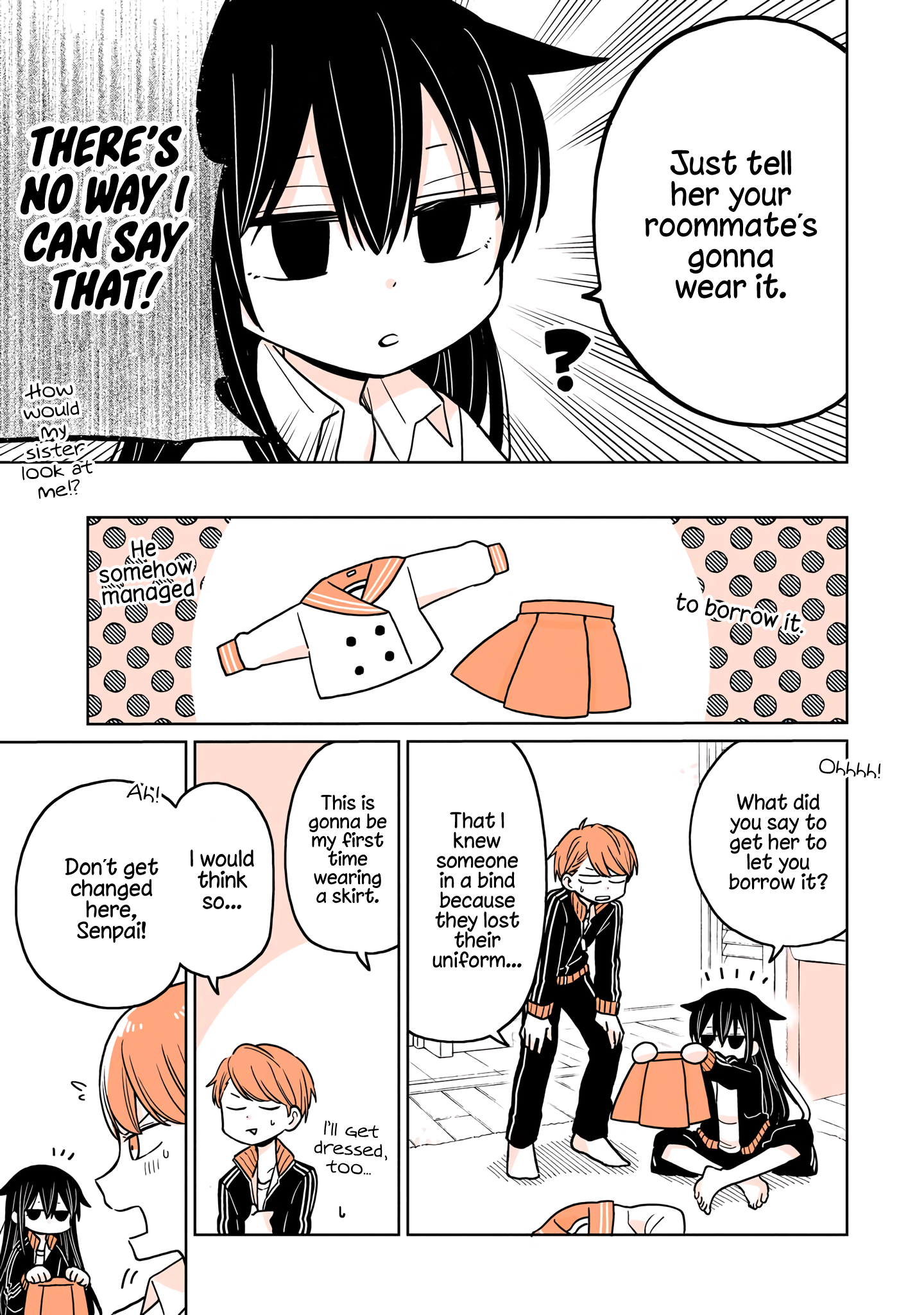 Mendokusagari Danshi ga Asa Okitara Onnanoko ni Natteita Hanashi Vol. 1 Ch. 2 第6页