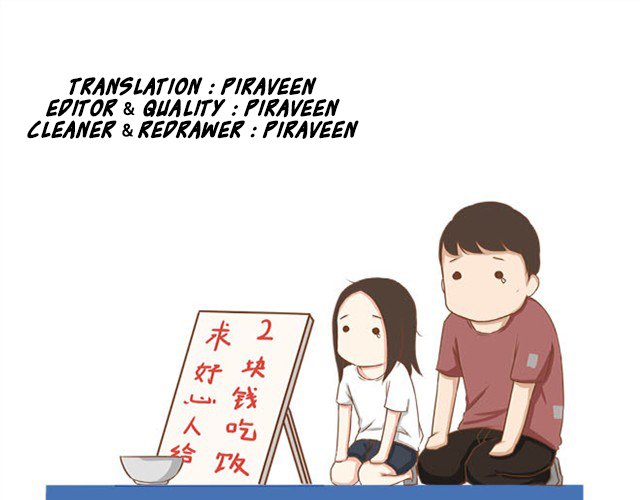 Poor Father and Daughter You can only eat a cookie a day 第1页
