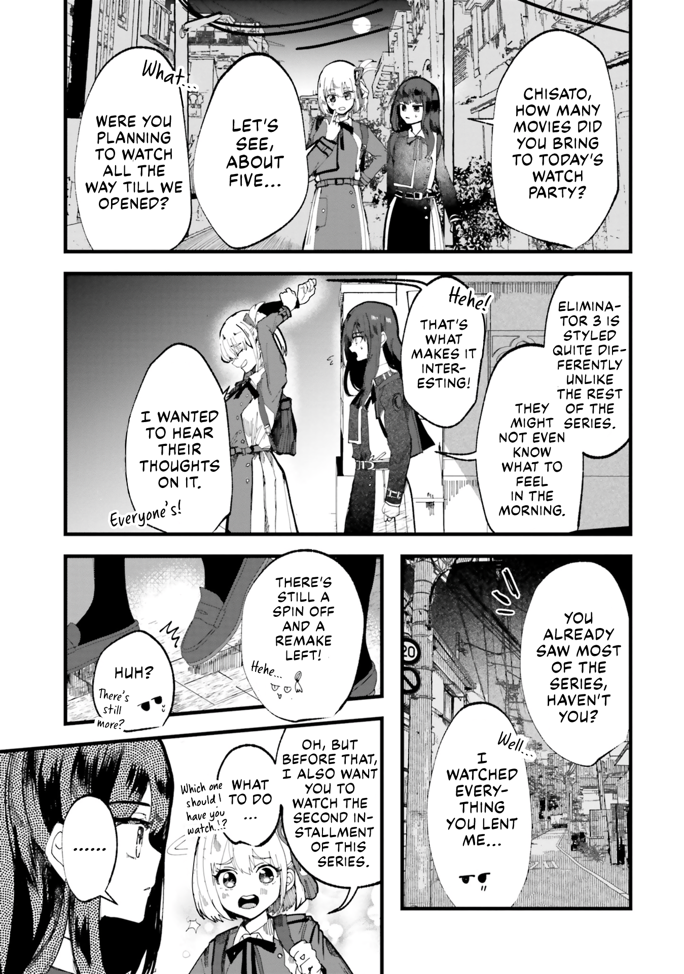 Lycoris Recoil Comic Anthology: Repeat There’s Nothing We Can’t Do 第4页