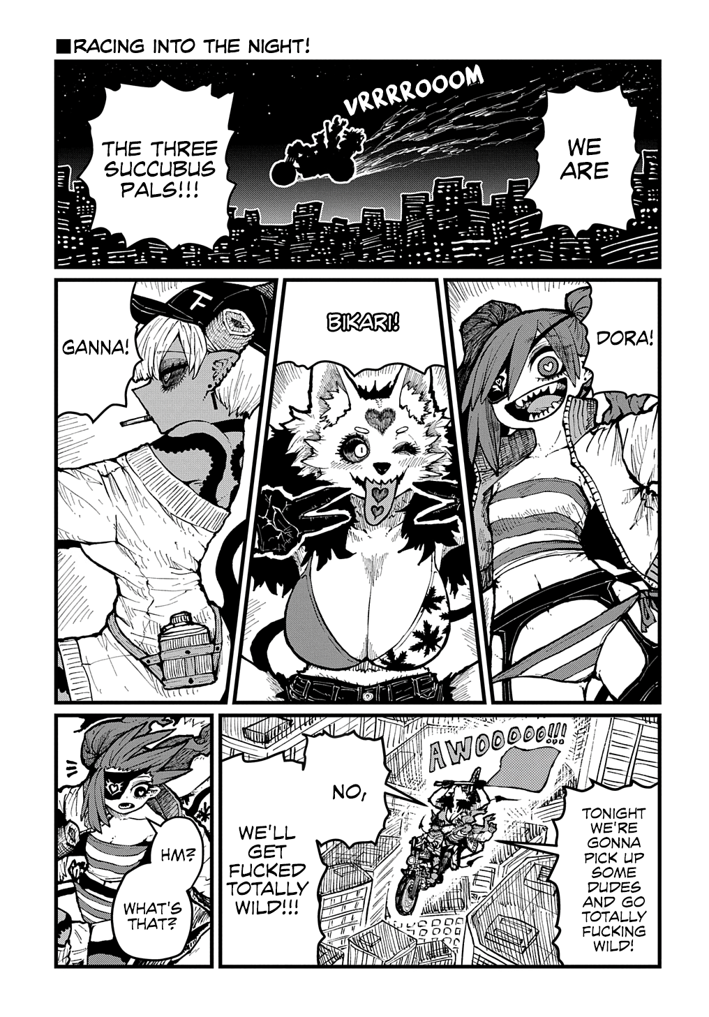 The Three Succubus Pals with a Baby 第1页