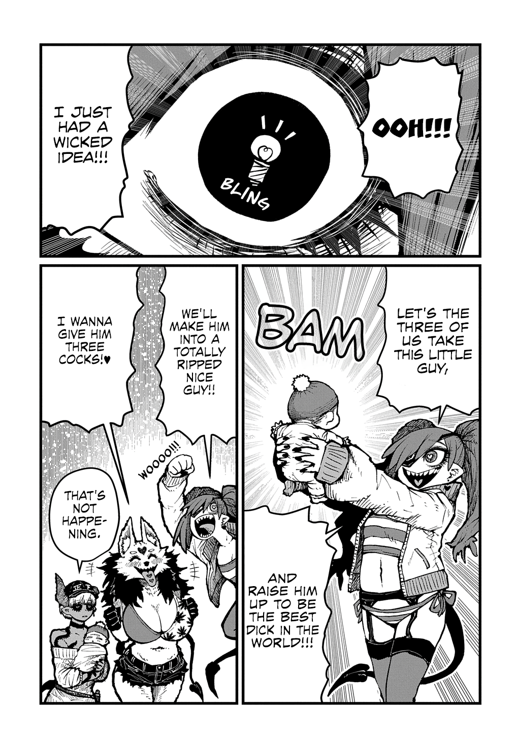 The Three Succubus Pals with a Baby 第3页