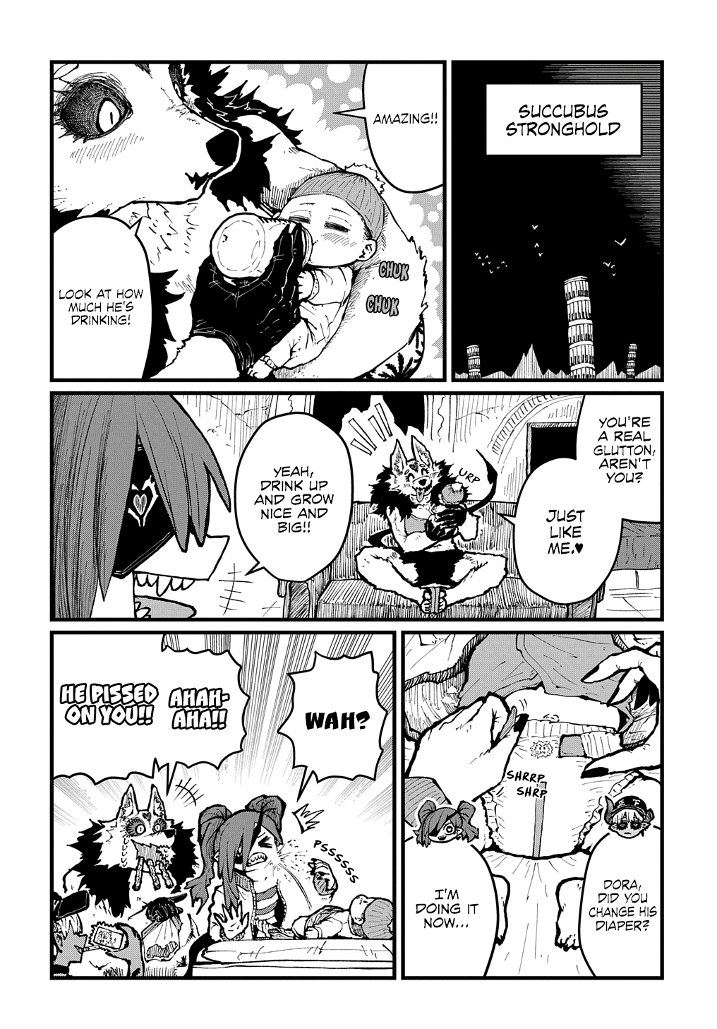 The Three Succubus Pals with a Baby 第6页