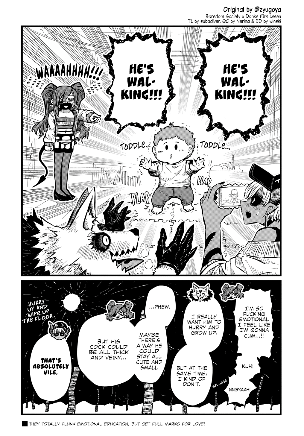 The Three Succubus Pals with a Baby Oneshot 第10页