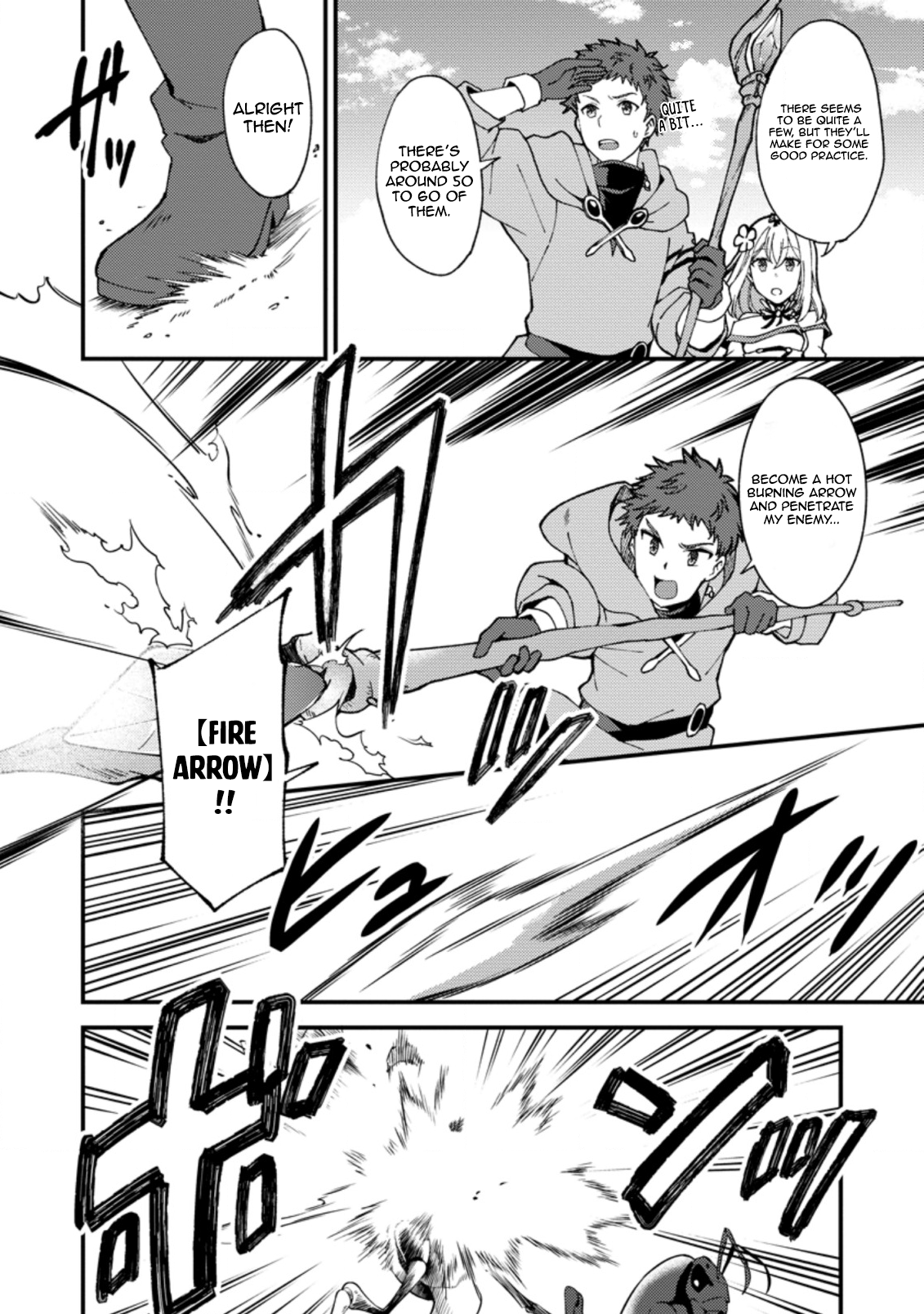 Kensei no Osananajimi ga Power Hara de Ore ni Tsuraku Ataru node, Zetsuen Shite Henkyou de Makenshi to shite Denaosu Koto ni shita. Vol. 1 Ch. 4 第23页