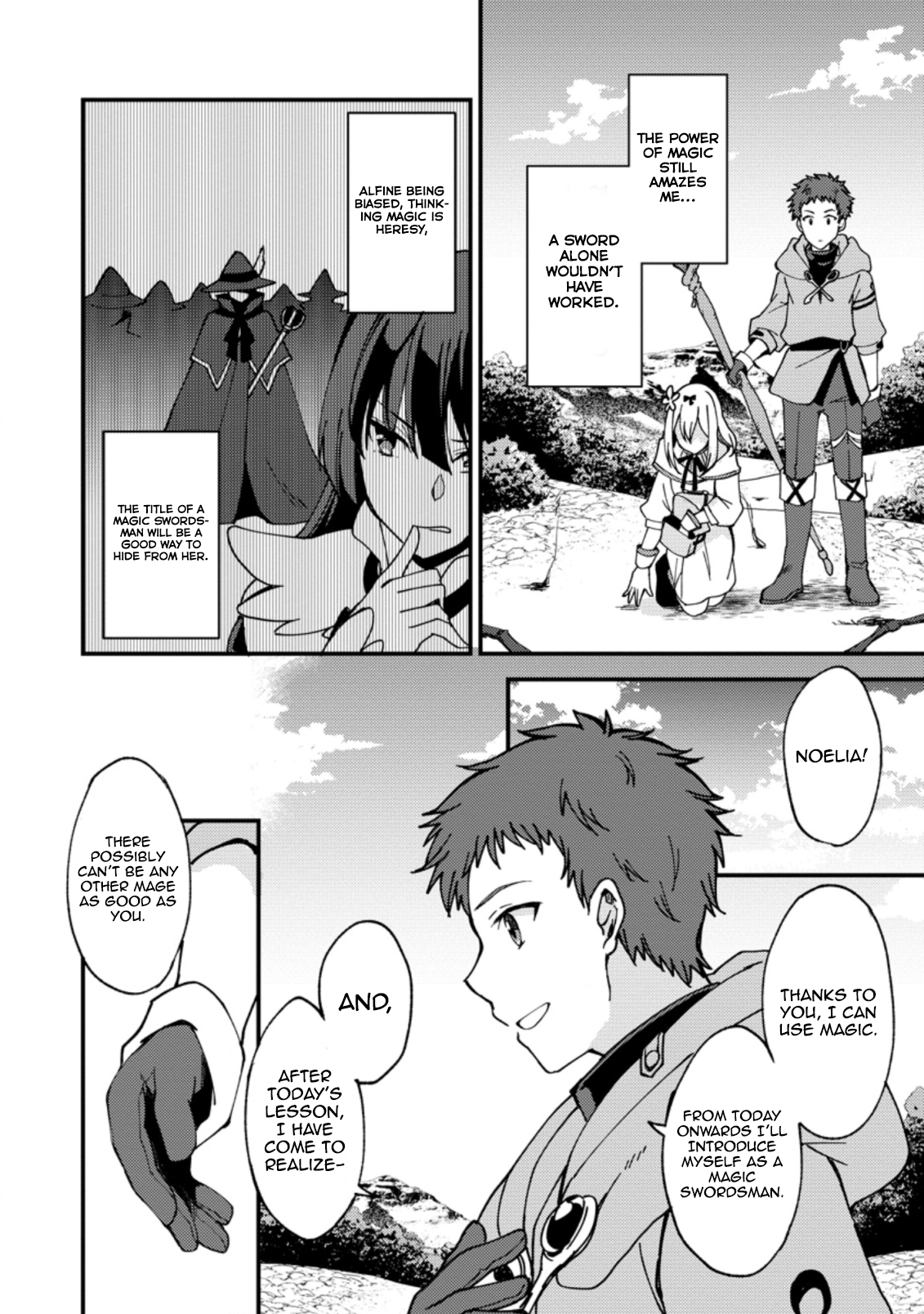 Kensei no Osananajimi ga Power Hara de Ore ni Tsuraku Ataru node, Zetsuen Shite Henkyou de Makenshi to shite Denaosu Koto ni shita. Vol. 1 Ch. 4 第29页
