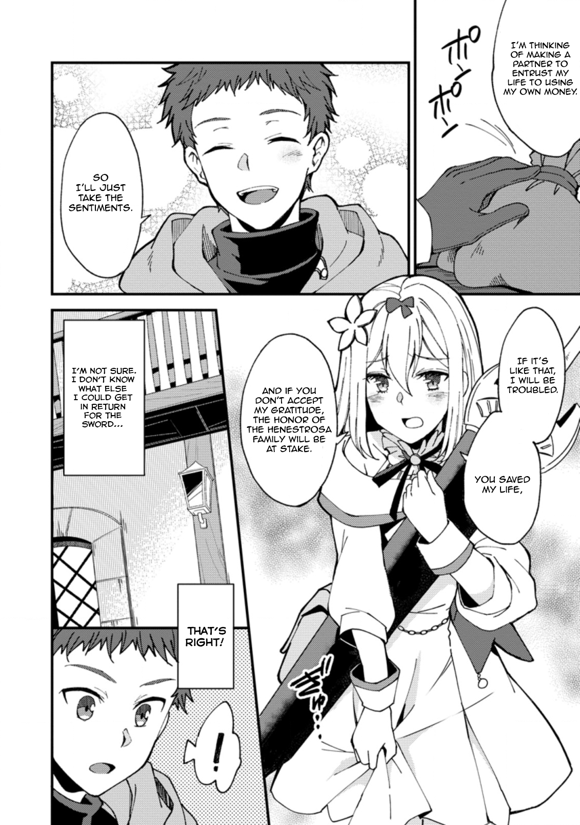 Kensei no Osananajimi ga Power Hara de Ore ni Tsuraku Ataru node, Zetsuen Shite Henkyou de Makenshi to shite Denaosu Koto ni shita. Vol. 1 Ch. 4 第9页