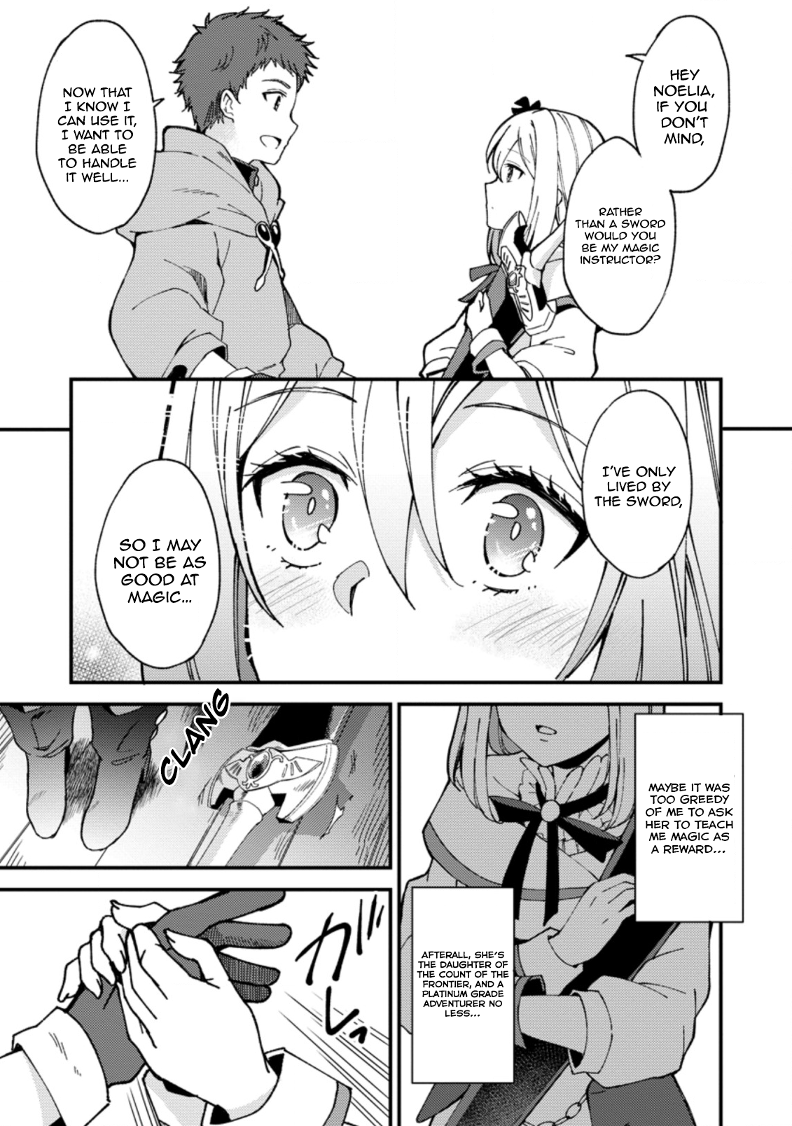 Kensei no Osananajimi ga Power Hara de Ore ni Tsuraku Ataru node, Zetsuen Shite Henkyou de Makenshi to shite Denaosu Koto ni shita. Vol. 1 Ch. 4 第10页