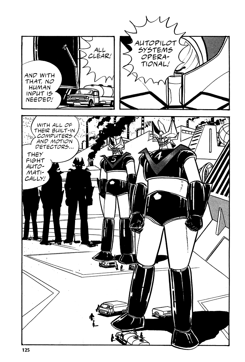 Great Mazinger (Outa Gosaku) Nine Against Four. 第6页