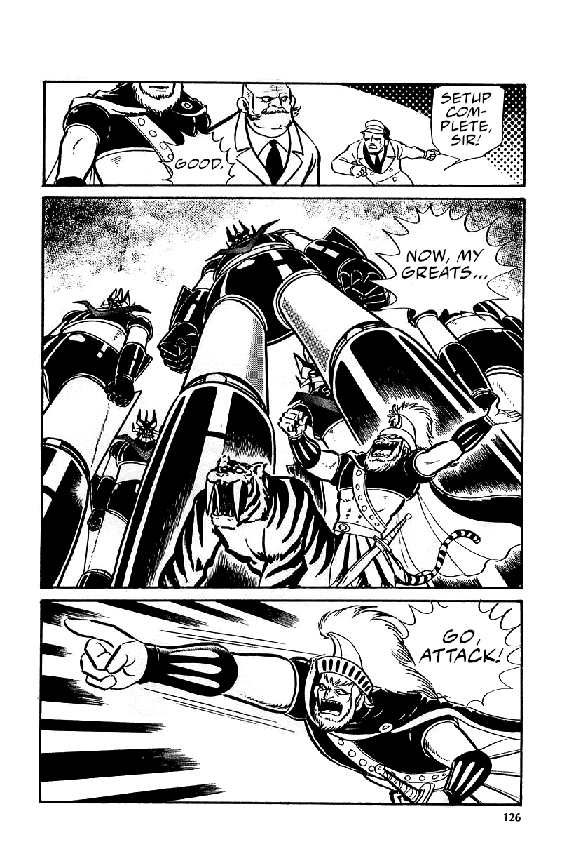 Great Mazinger (Outa Gosaku) Nine Against Four. 第7页