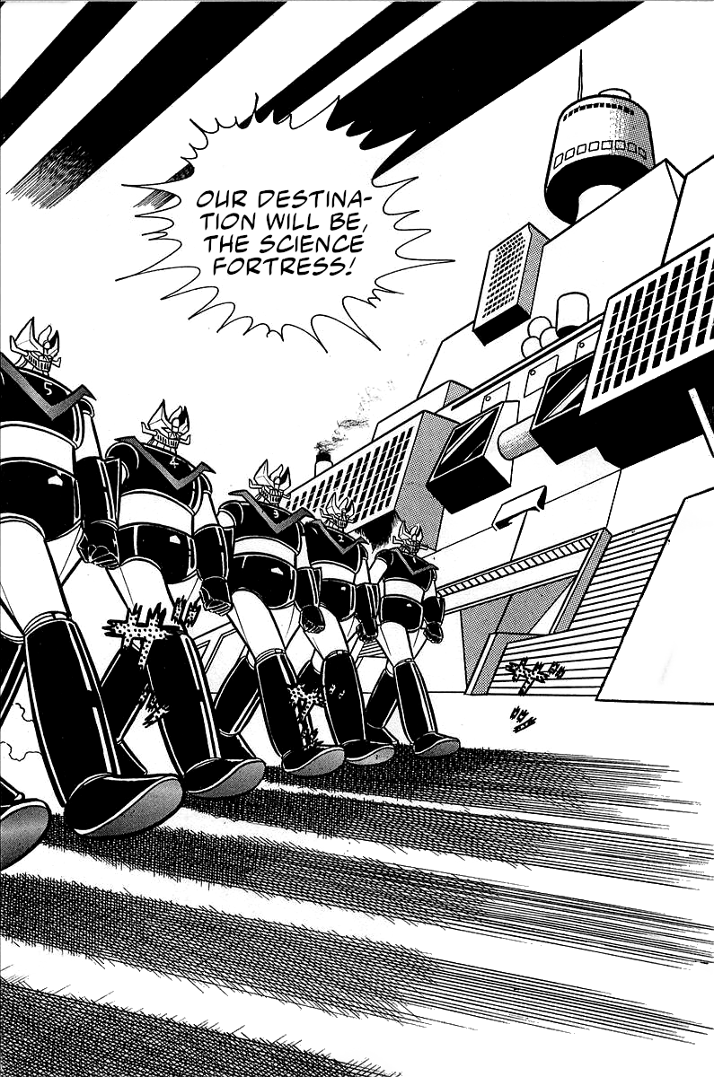 Great Mazinger (Outa Gosaku) Nine Against Four. 第9页