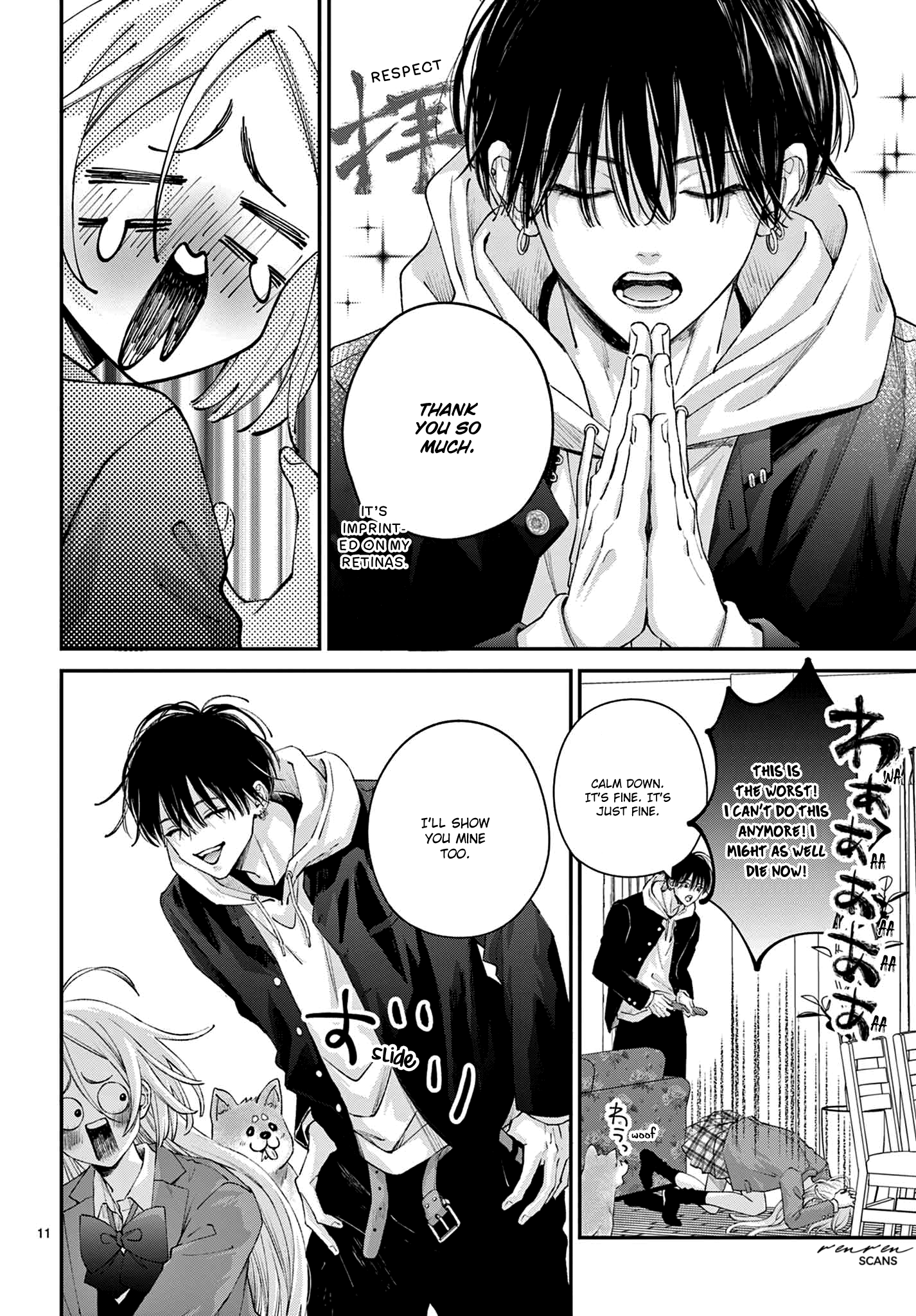 Suki tte ienakute shinu! Ch. 1 第11页