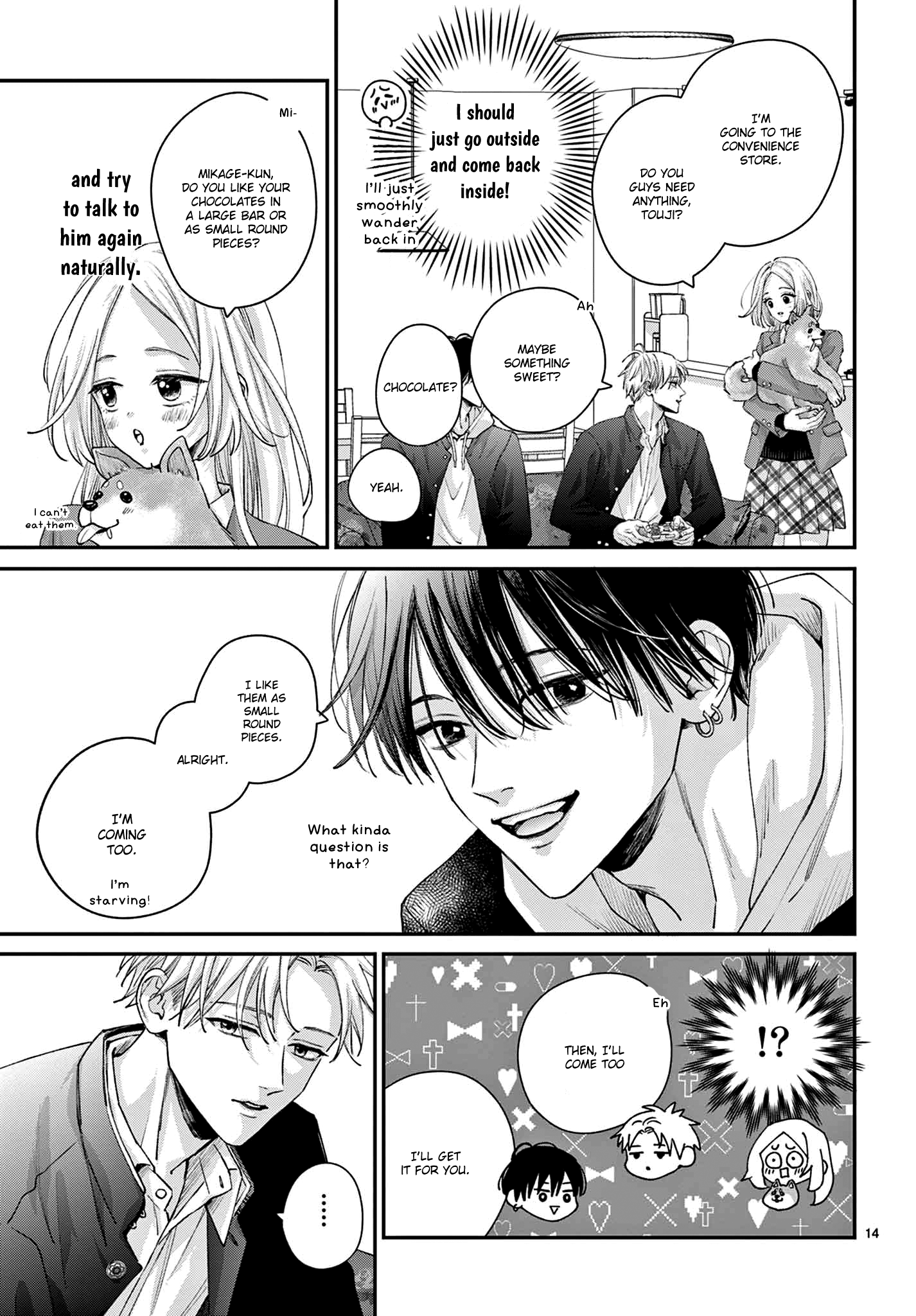 Suki tte ienakute shinu! Ch. 1 第14页