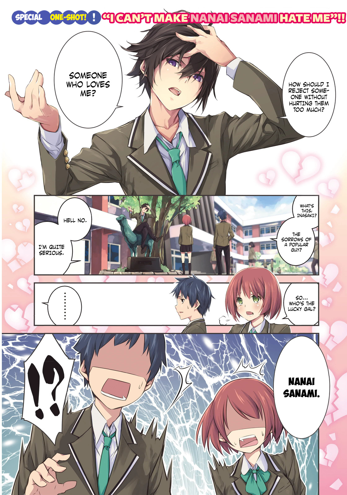 Nanai Sanami ga Kiratte Kurenai 第1页