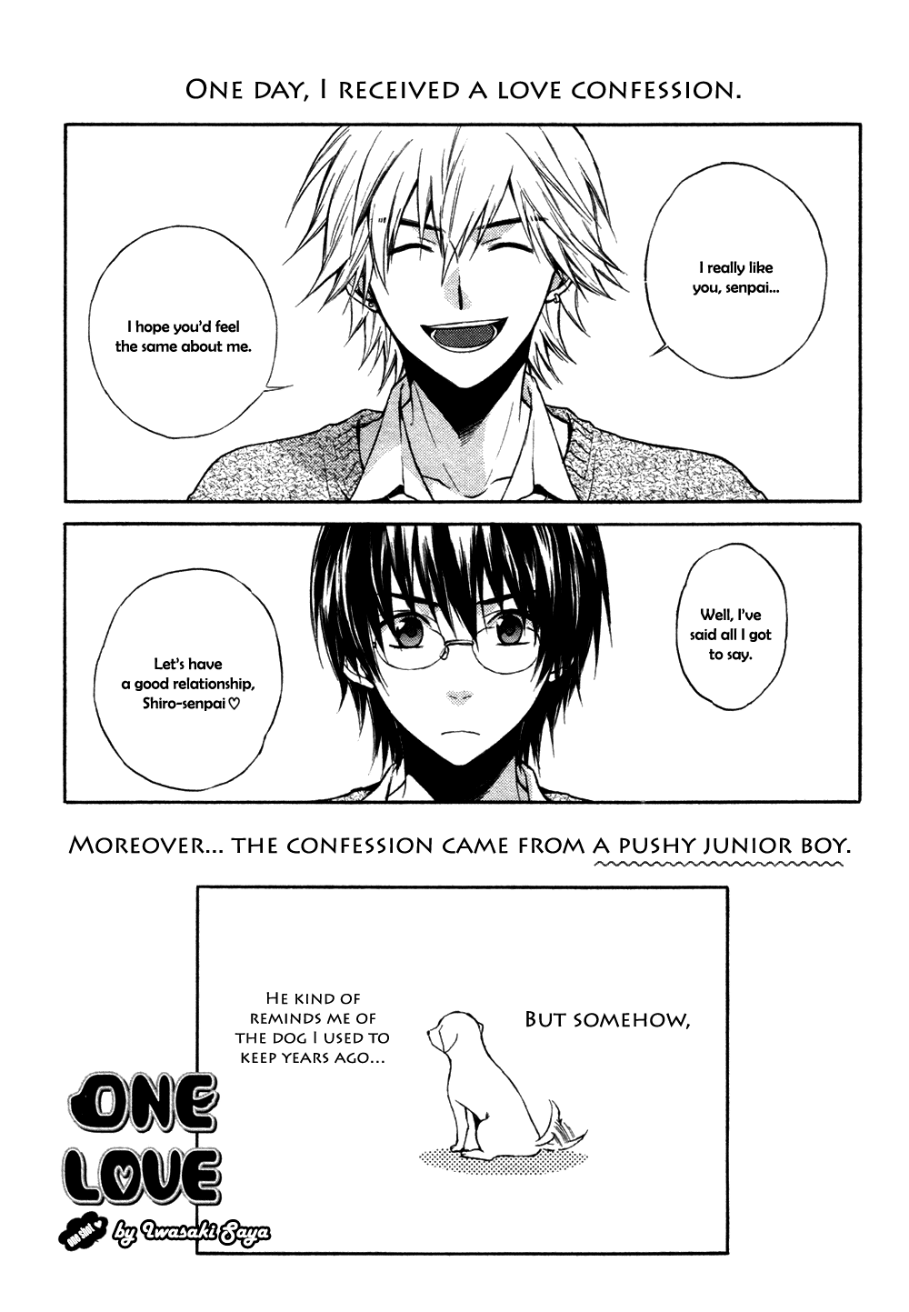 One Love Oneshot 第1页