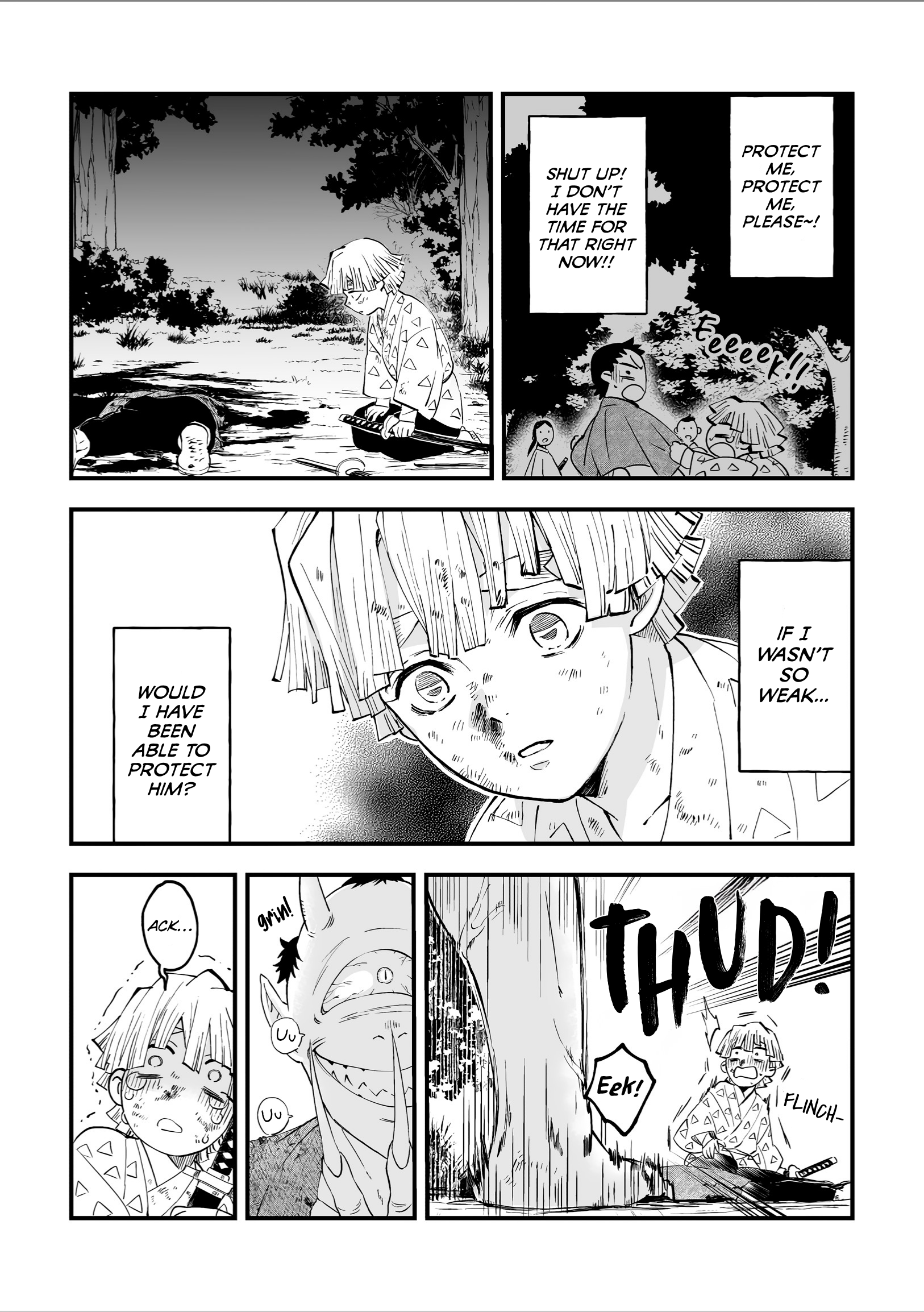 Demon Slayer - Zenitsu's Final Selection (Doujinshi) Oneshot 第10页