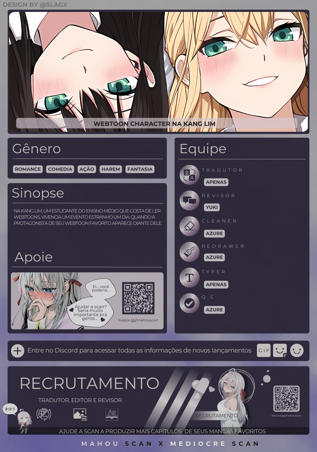 Webtoon Character Na Kang Lim Investigação Secreta! 第1页