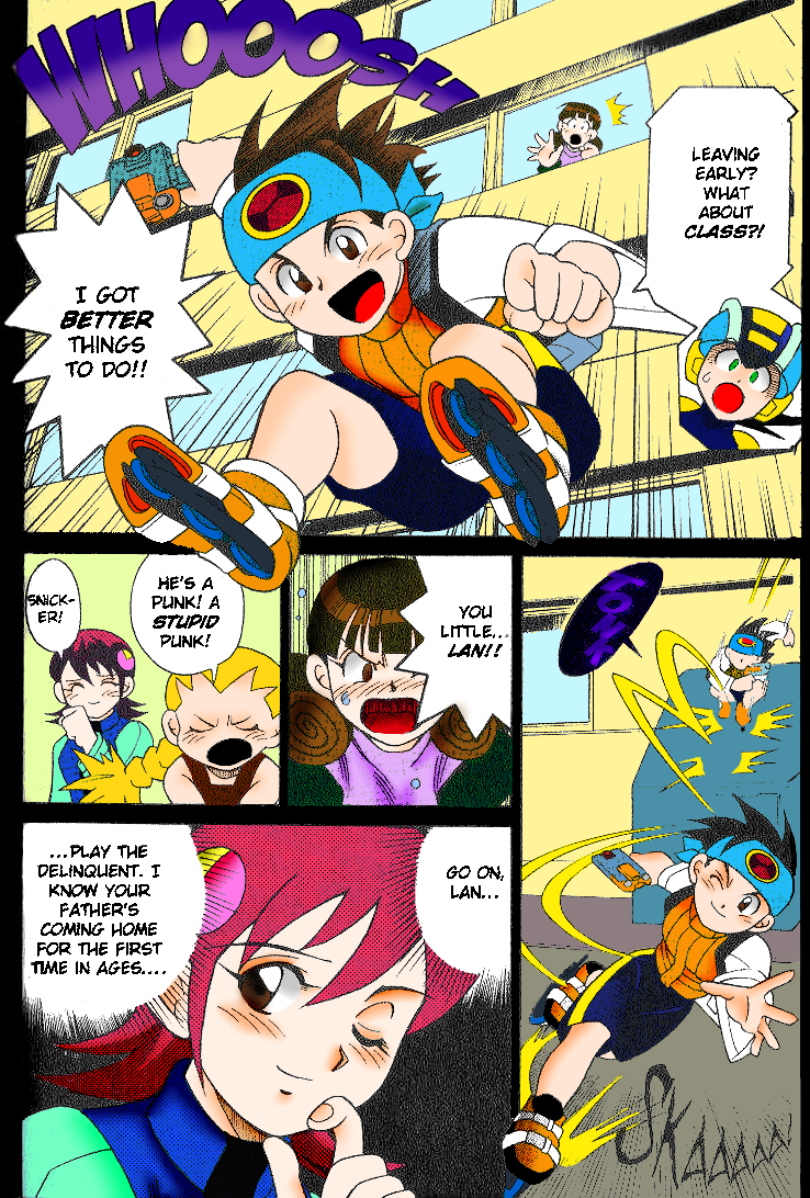 Mega Man Battle Network Battle in the new century (colored) 第14页