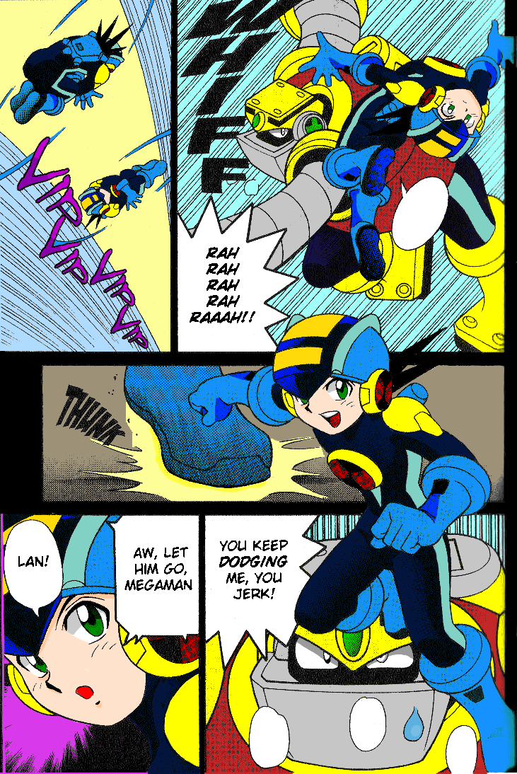 Mega Man Battle Network Battle in the new century (colored) 第7页