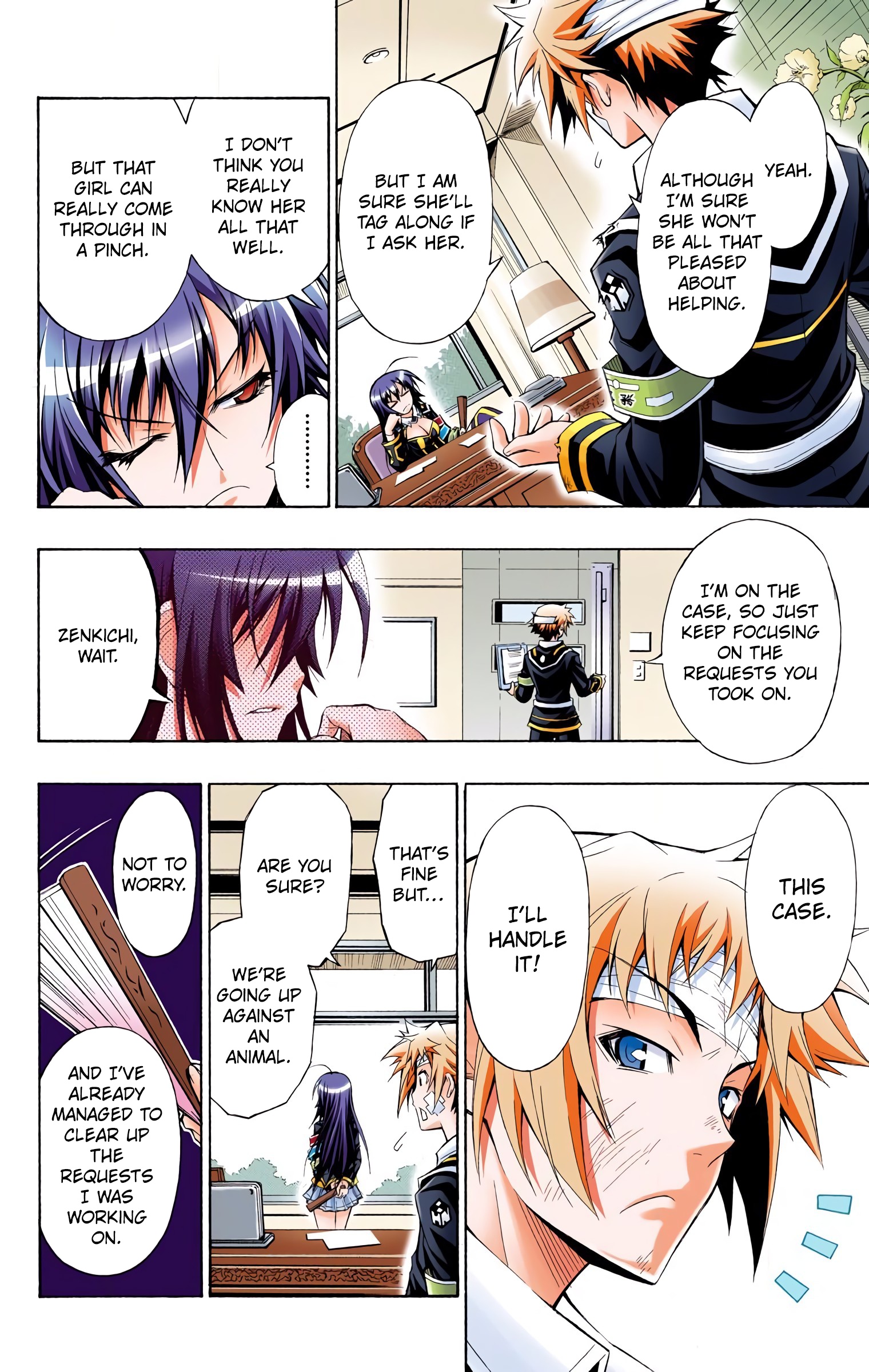 Medaka Box (Official Colored) I Guess You're the Right One 第14页