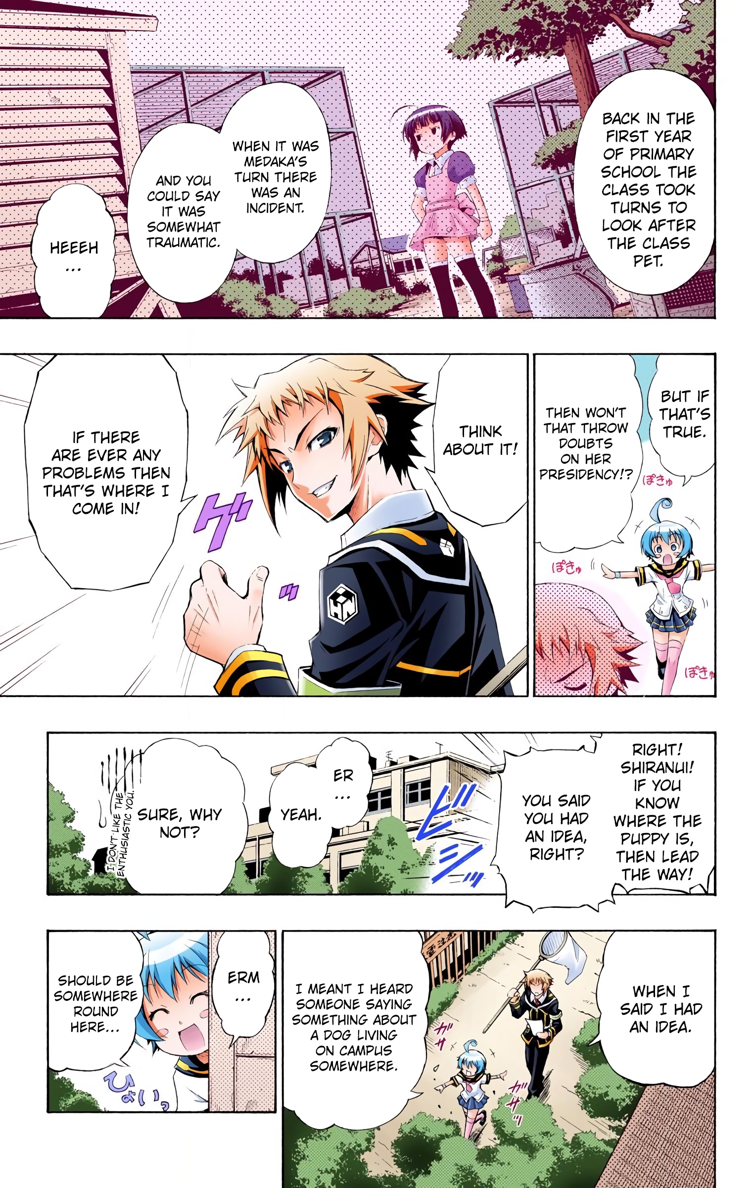 Medaka Box (Official Colored) I Guess You're the Right One 第5页