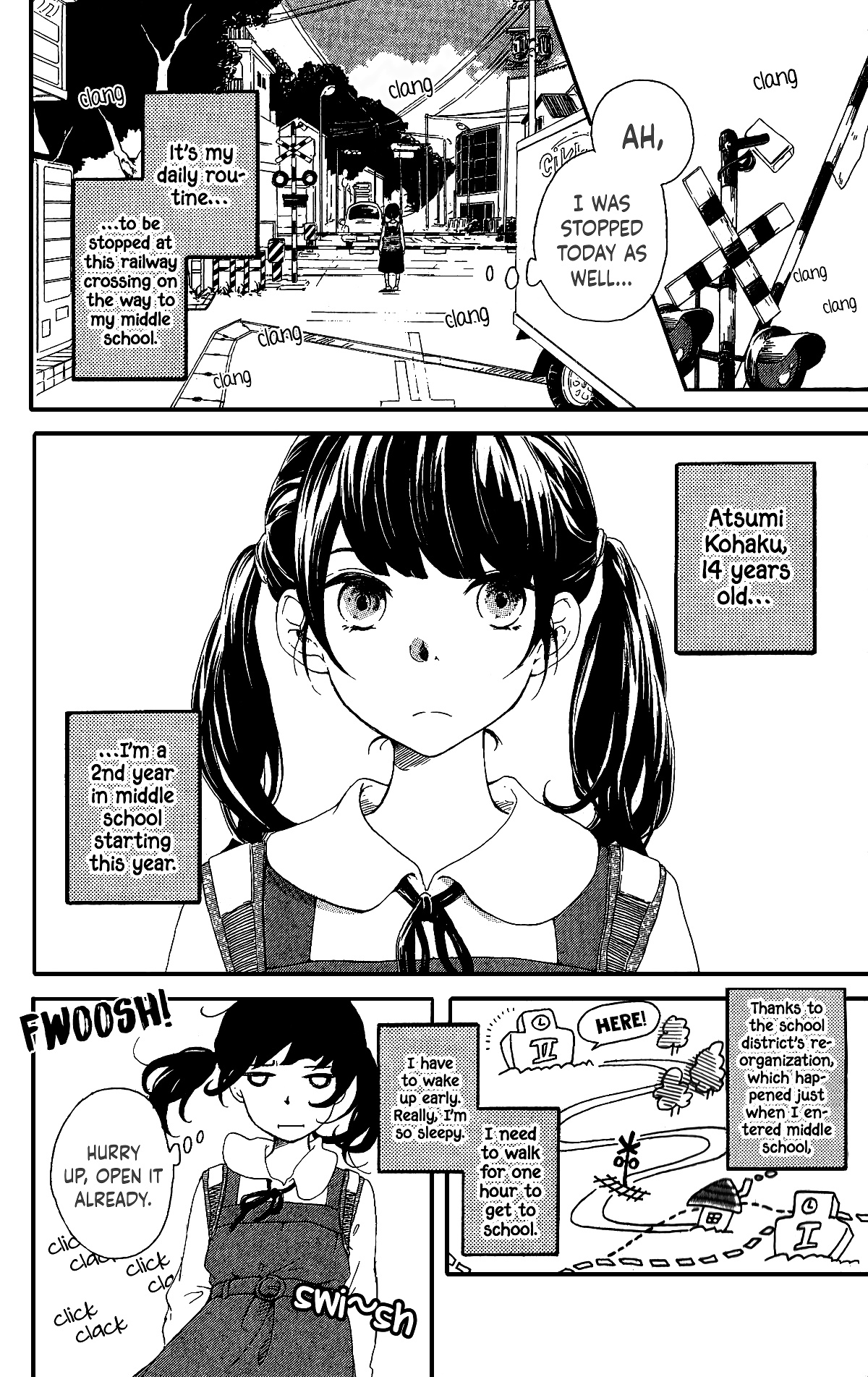 Fumikiri, Kimi no te, Sakuramichi Oneshot 第4页