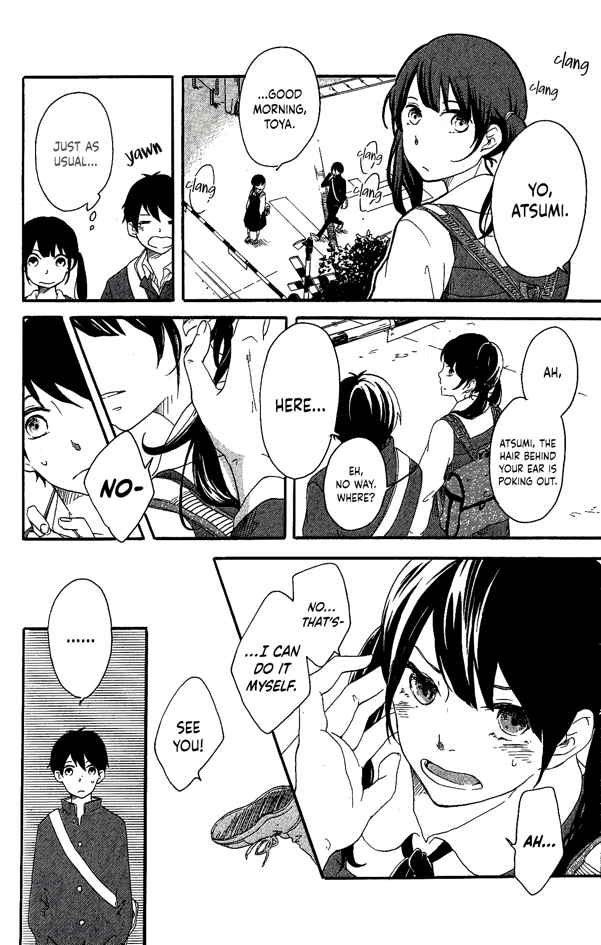 Fumikiri, Kimi no te, Sakuramichi Oneshot 第36页