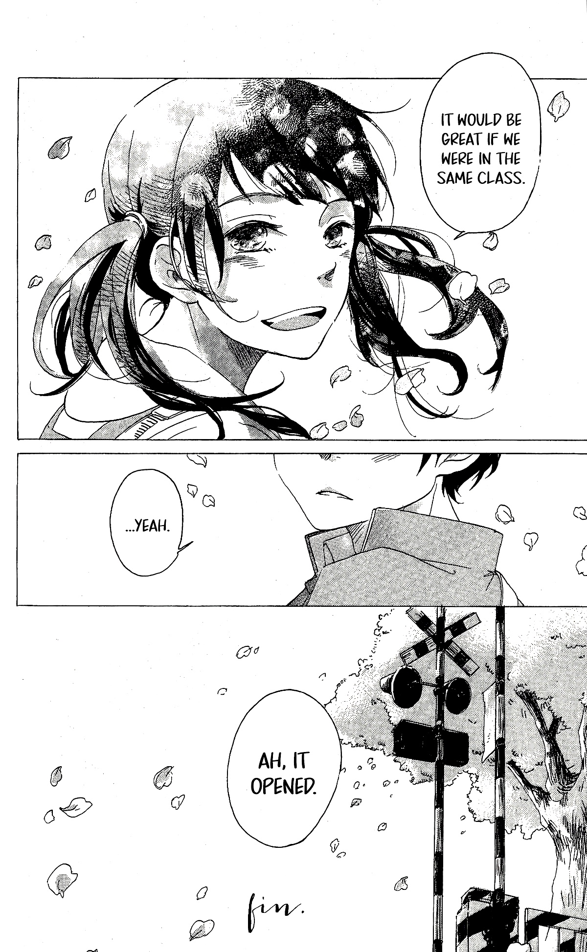 Fumikiri, Kimi no te, Sakuramichi Oneshot 第48页