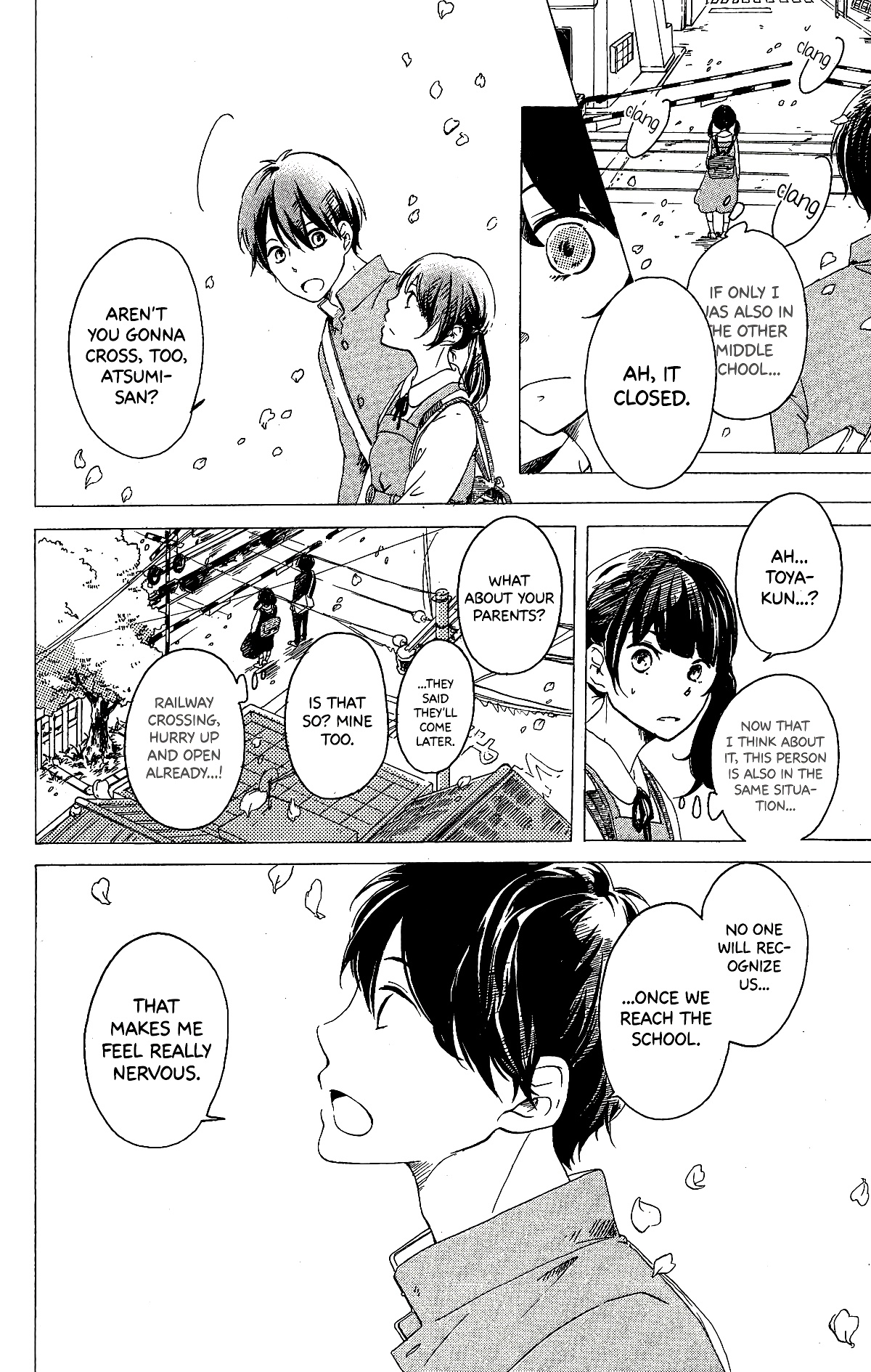 Fumikiri, Kimi no te, Sakuramichi Oneshot 第6页