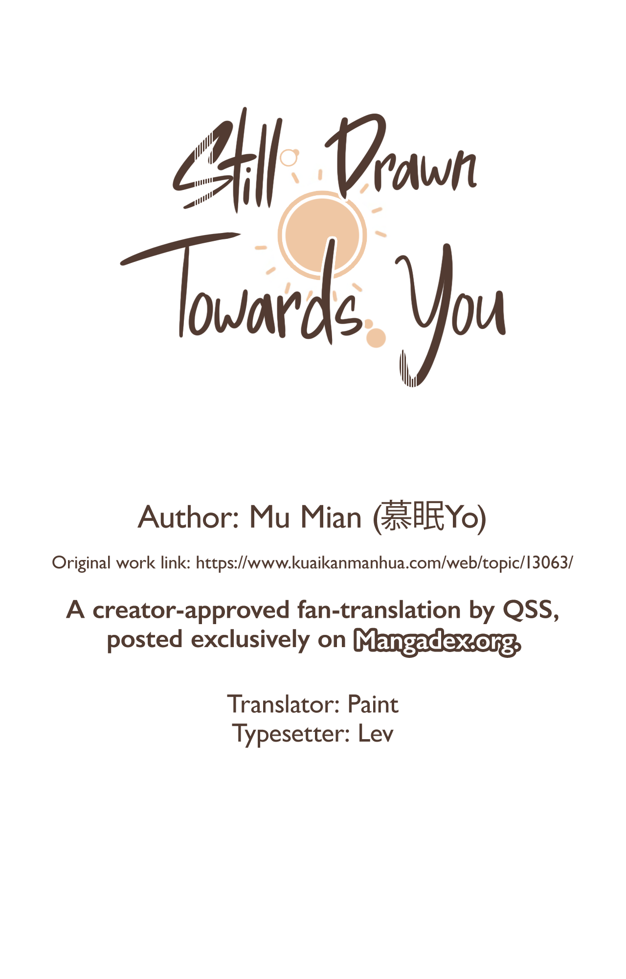 Still Drawn Towards You (Pre-Serialization) Welcome Back! 第5页