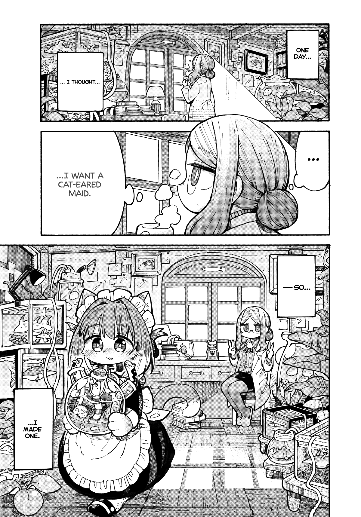 Nyako to Hakase 第1页