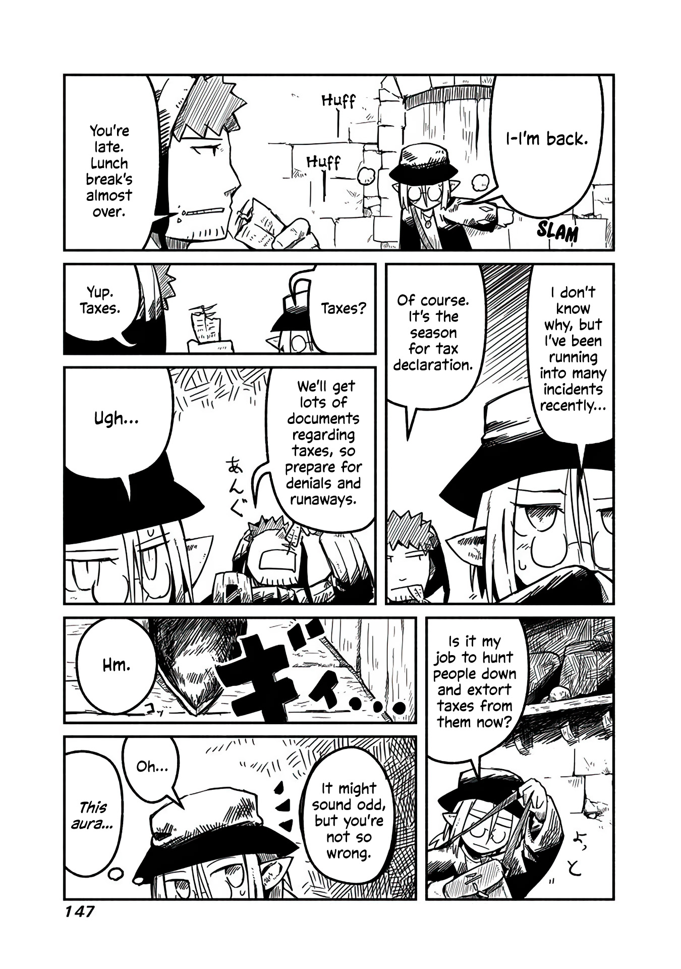 Ryuu to Yuusha to Haitatsunin Order, Chaos, and the Courier 第3页