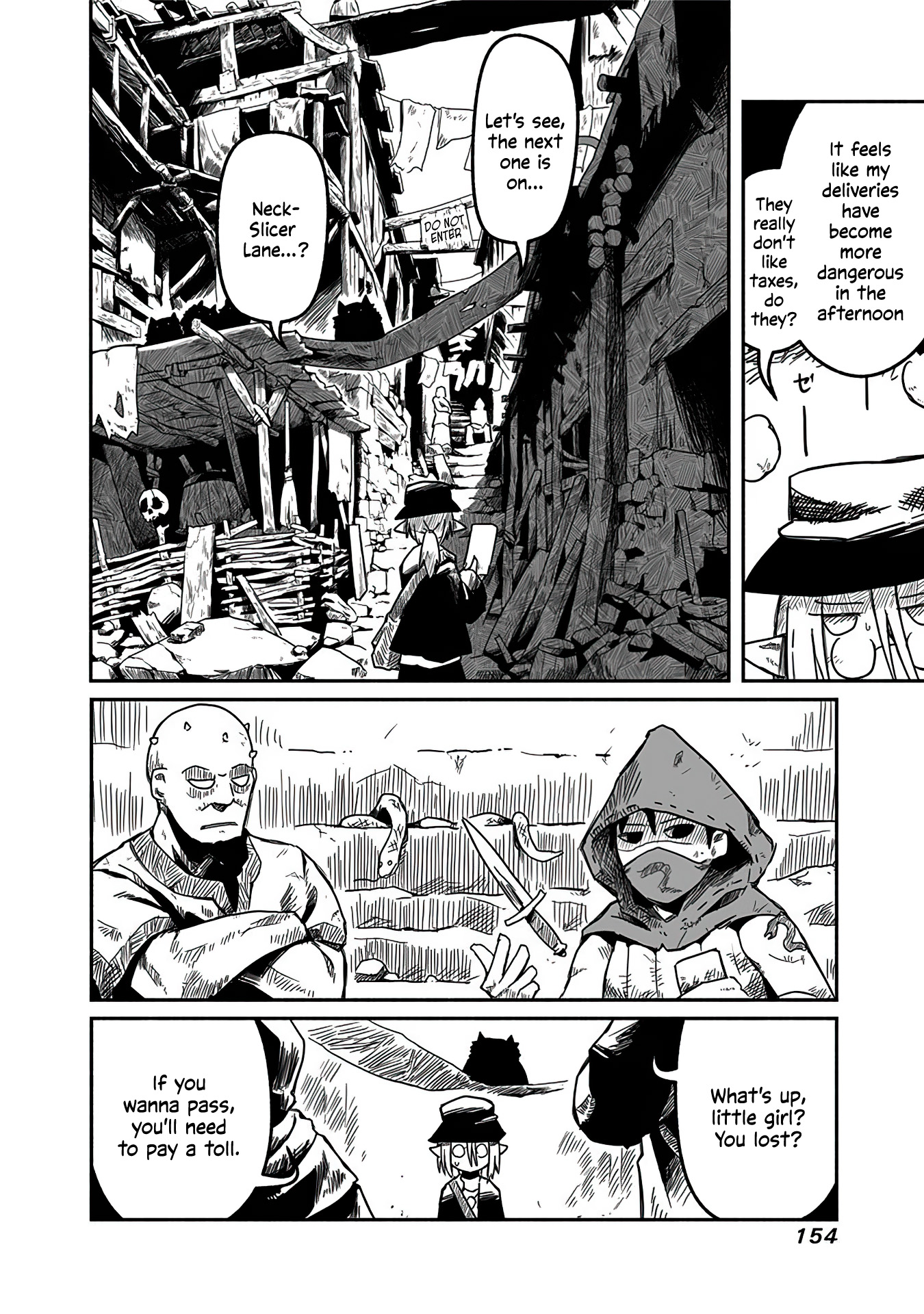 Ryuu to Yuusha to Haitatsunin Order, Chaos, and the Courier 第10页