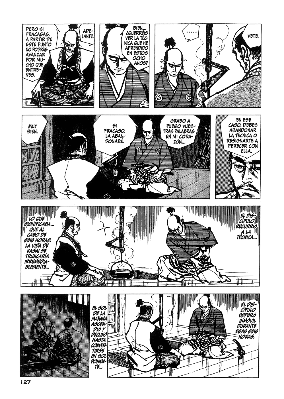 The Consequences of a Broken Promise Corte con el filo hacia abajo (Gesta marcial - renuncia al estipendio) 第31页