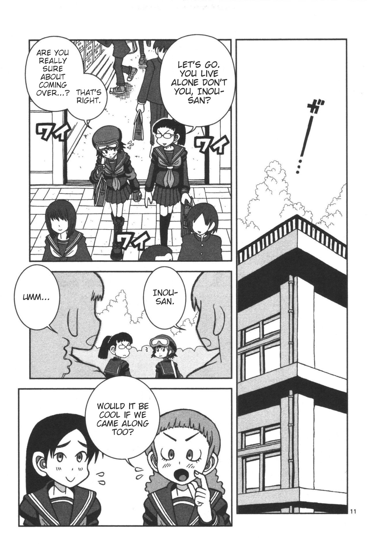 Takeo-chan Bukkairoku Takeo-chan's Secret Service 第11页