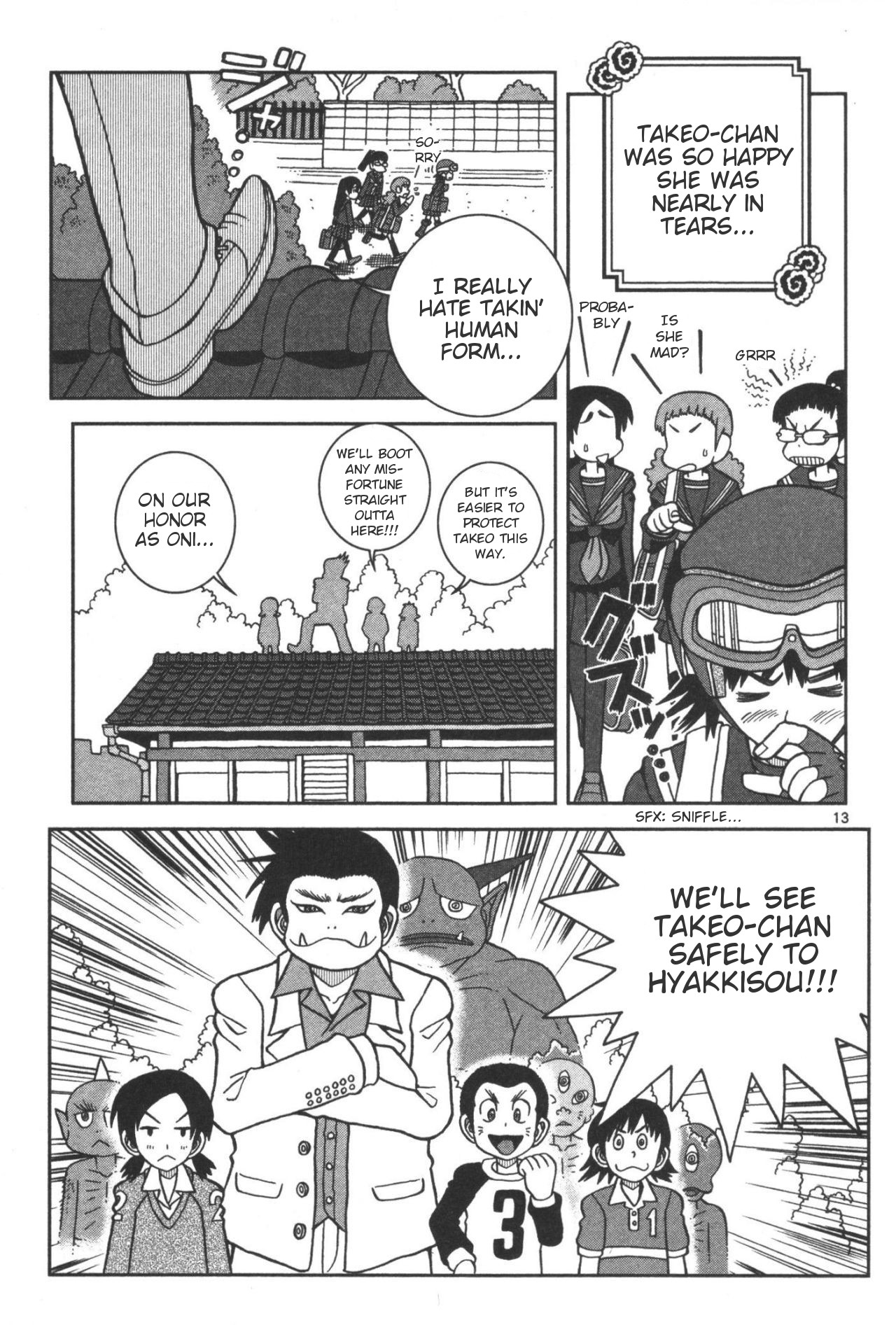 Takeo-chan Bukkairoku Takeo-chan's Secret Service 第13页
