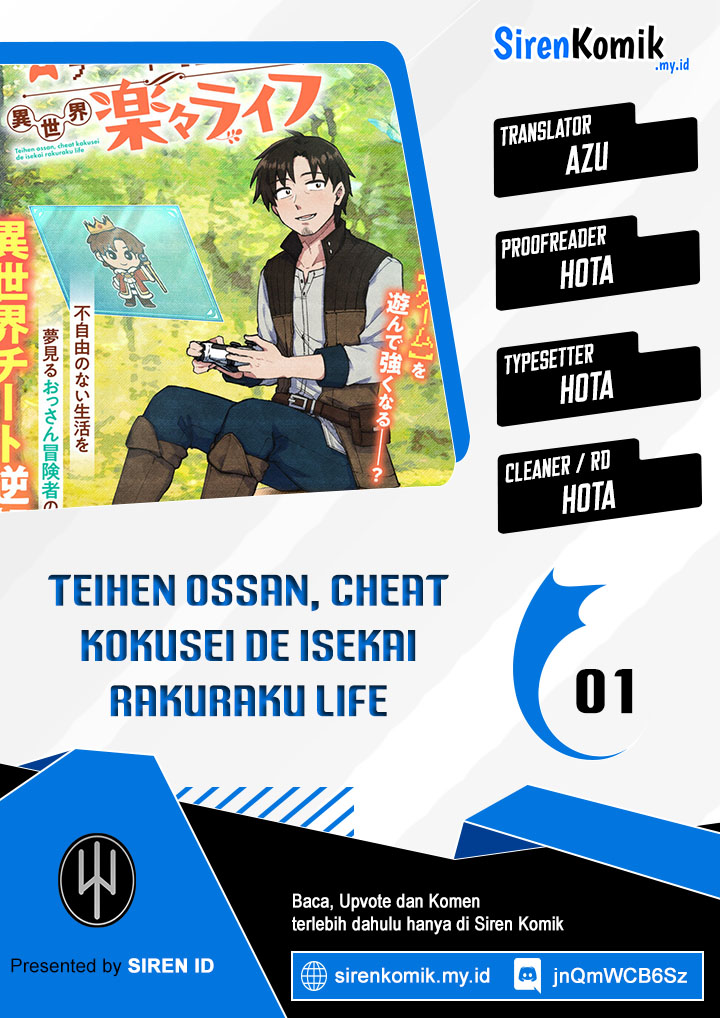 Teihen Ossan, Cheat Kokusei de Isekai Rakuraku Life Vol. 1 Ch. 1 第1页
