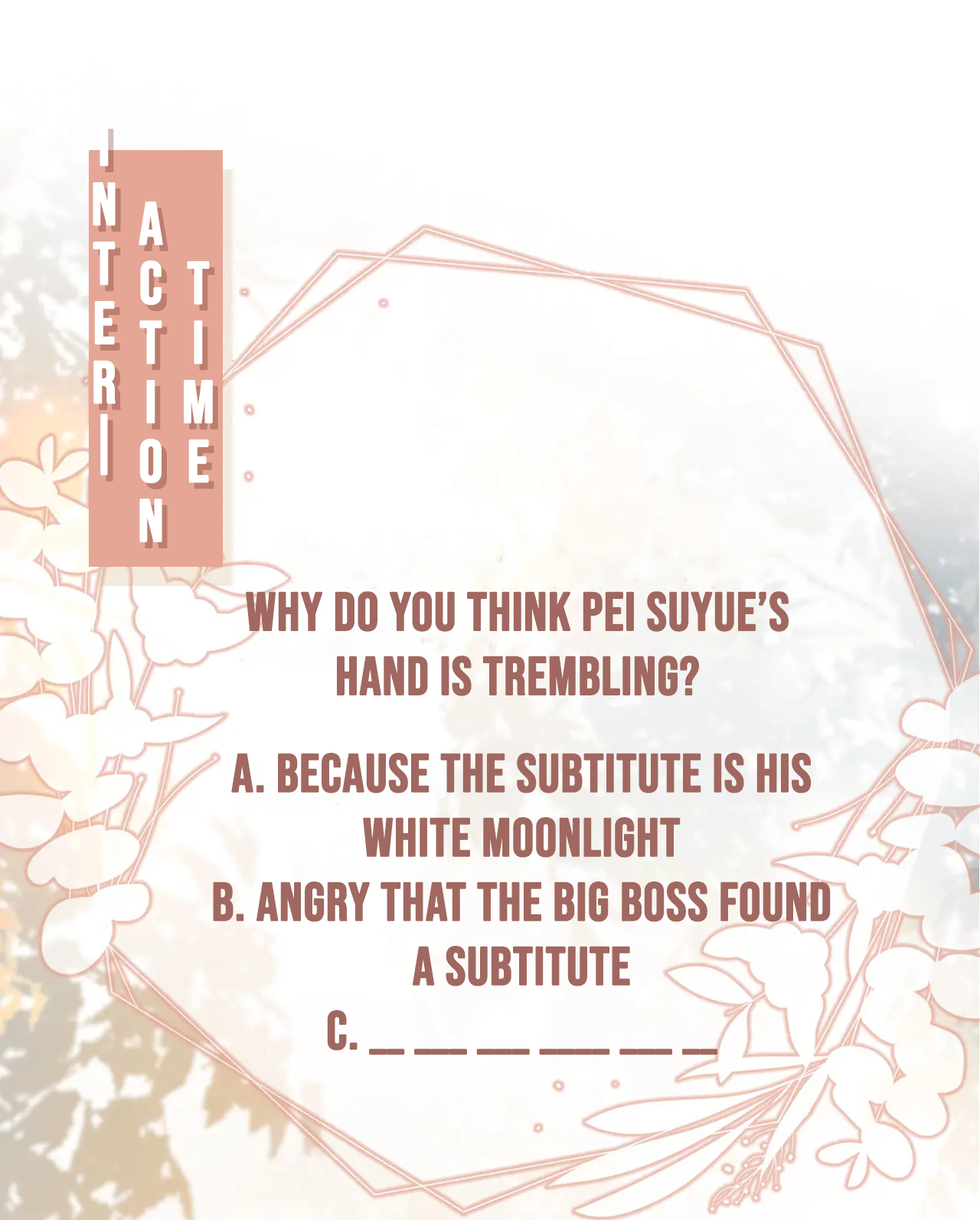 Fall in Love With the Substitute The White Moonlight and the Substitute Meet 第98页