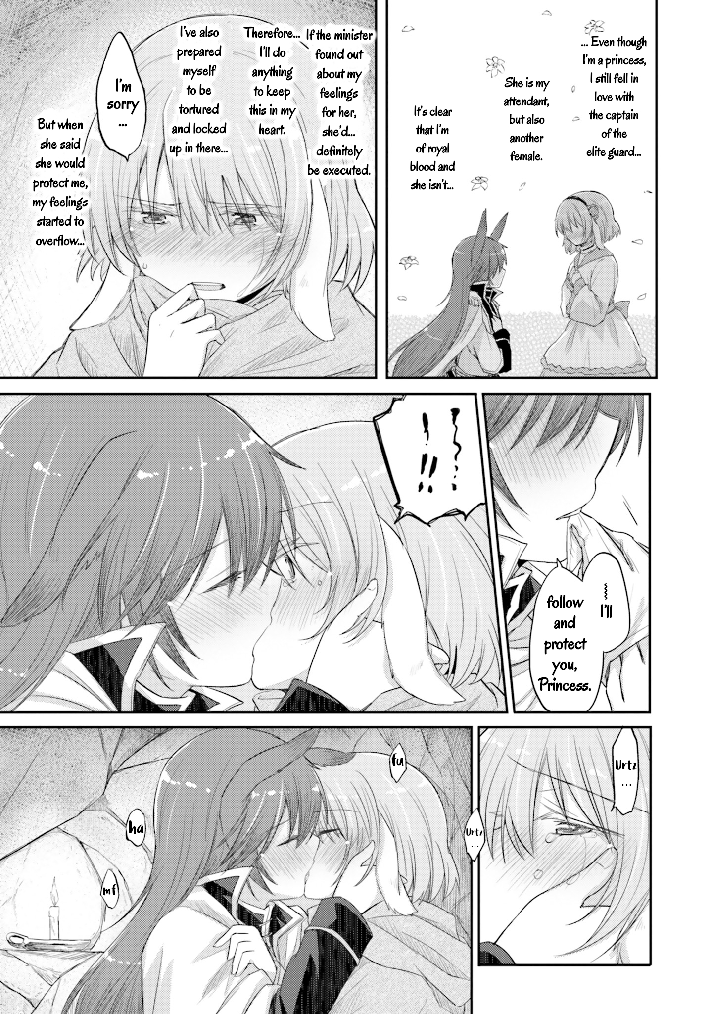 Shuujuu Yuri Anthology ー Rhodanthe Princess Seeking Asylum: Repentence (Oui Pikachi) 第9页