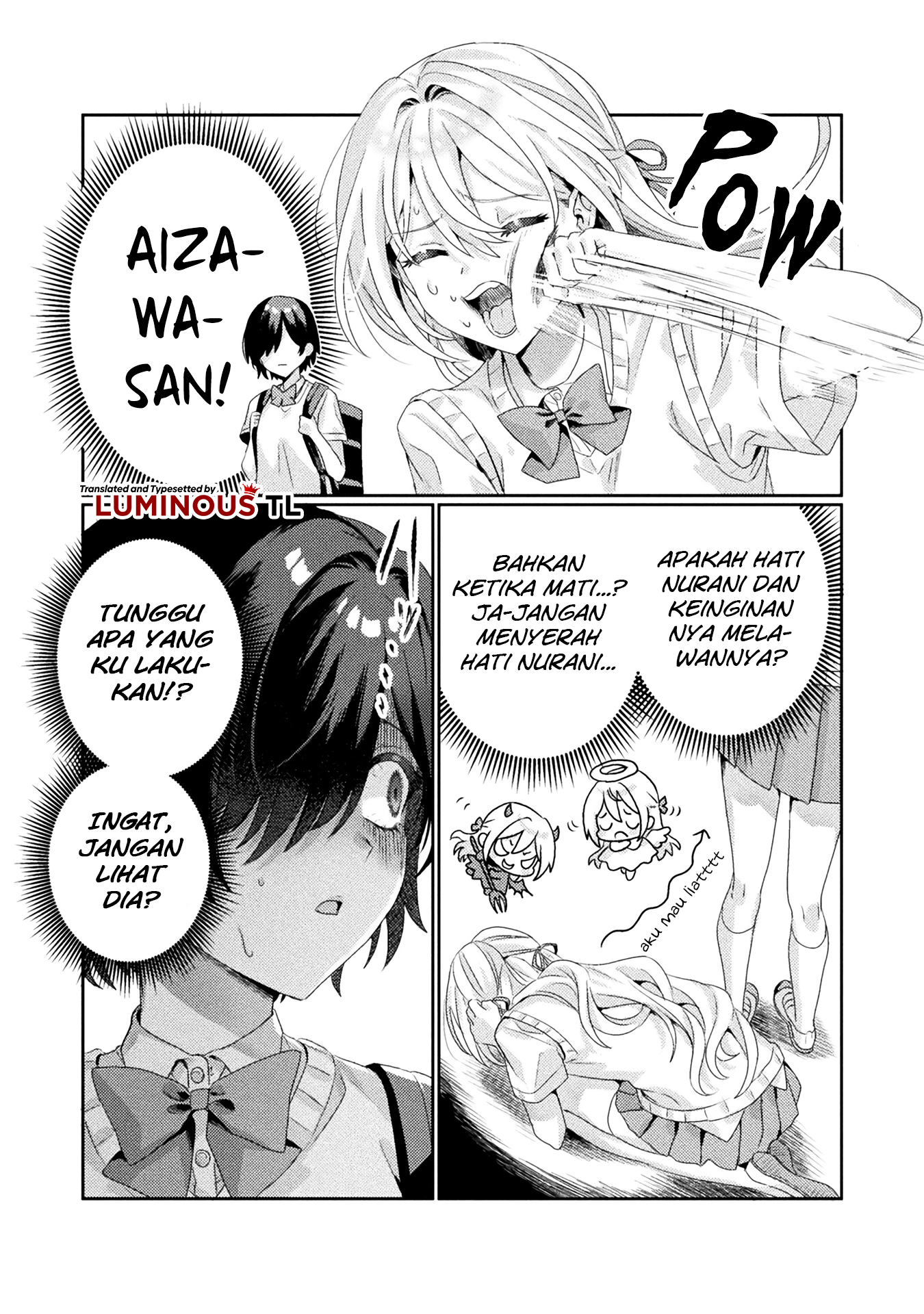 Mietemasu yo! Aizawa-san Perlihatkan Apa Yang Kamu Punya Maka Dia Akan Mengerti 第10页