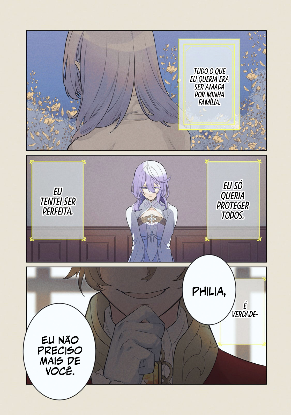 Kanpeki Sugite Kawaige ga Nai to Kon'yaku Haki Sareta Seijo wa Ringoku ni Urareru A santa que não ri 第2页