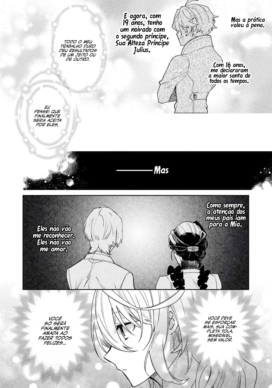 Kanpeki Sugite Kawaige ga Nai to Kon'yaku Haki Sareta Seijo wa Ringoku ni Urareru A santa que não ri 第21页