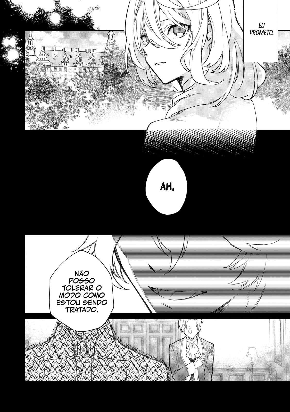 Kanpeki Sugite Kawaige ga Nai to Kon'yaku Haki Sareta Seijo wa Ringoku ni Urareru A santa que não ri 第27页