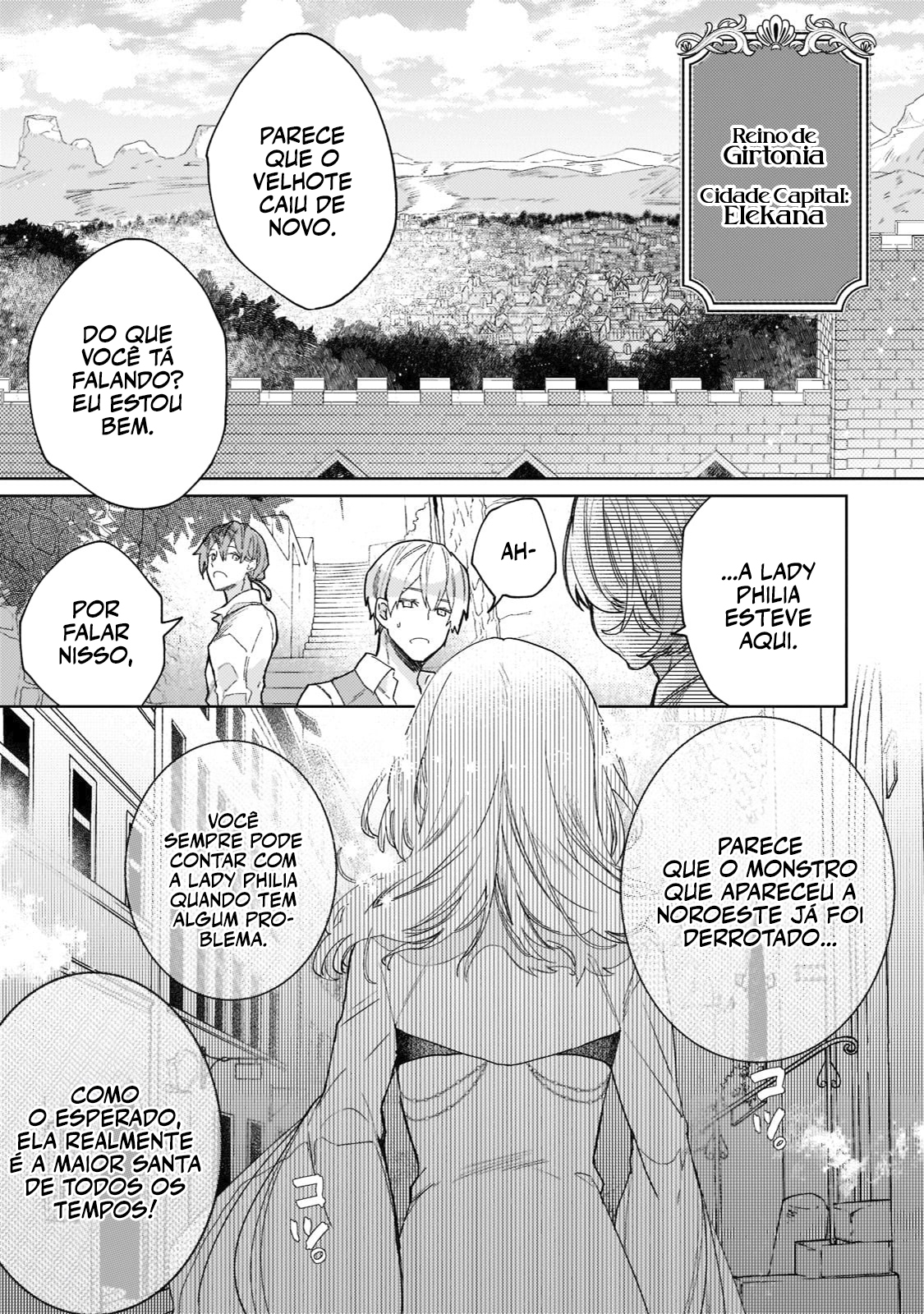 Kanpeki Sugite Kawaige ga Nai to Kon'yaku Haki Sareta Seijo wa Ringoku ni Urareru A santa que não ri 第4页